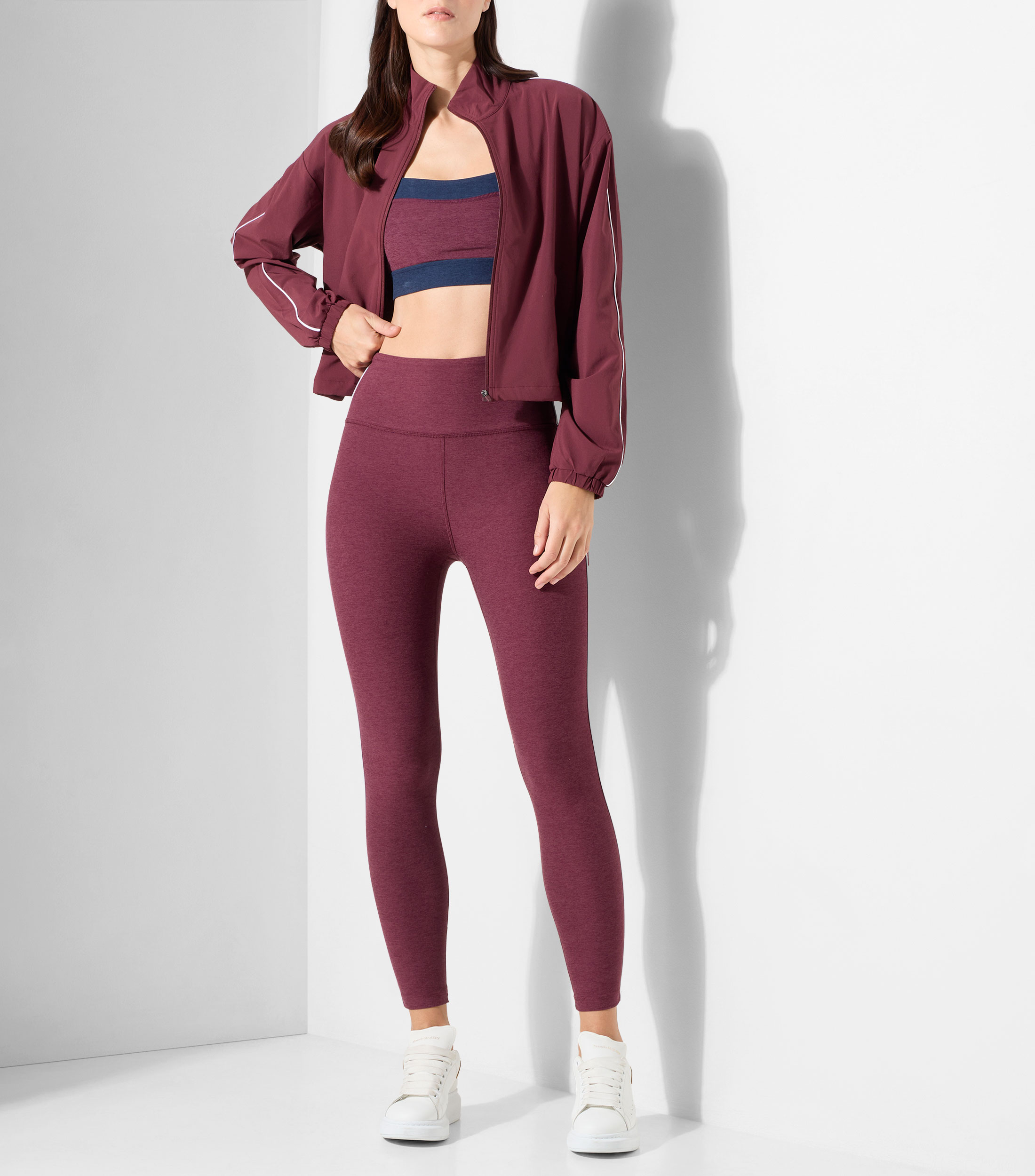 Top deportivo Spacedye Horizon Mujer