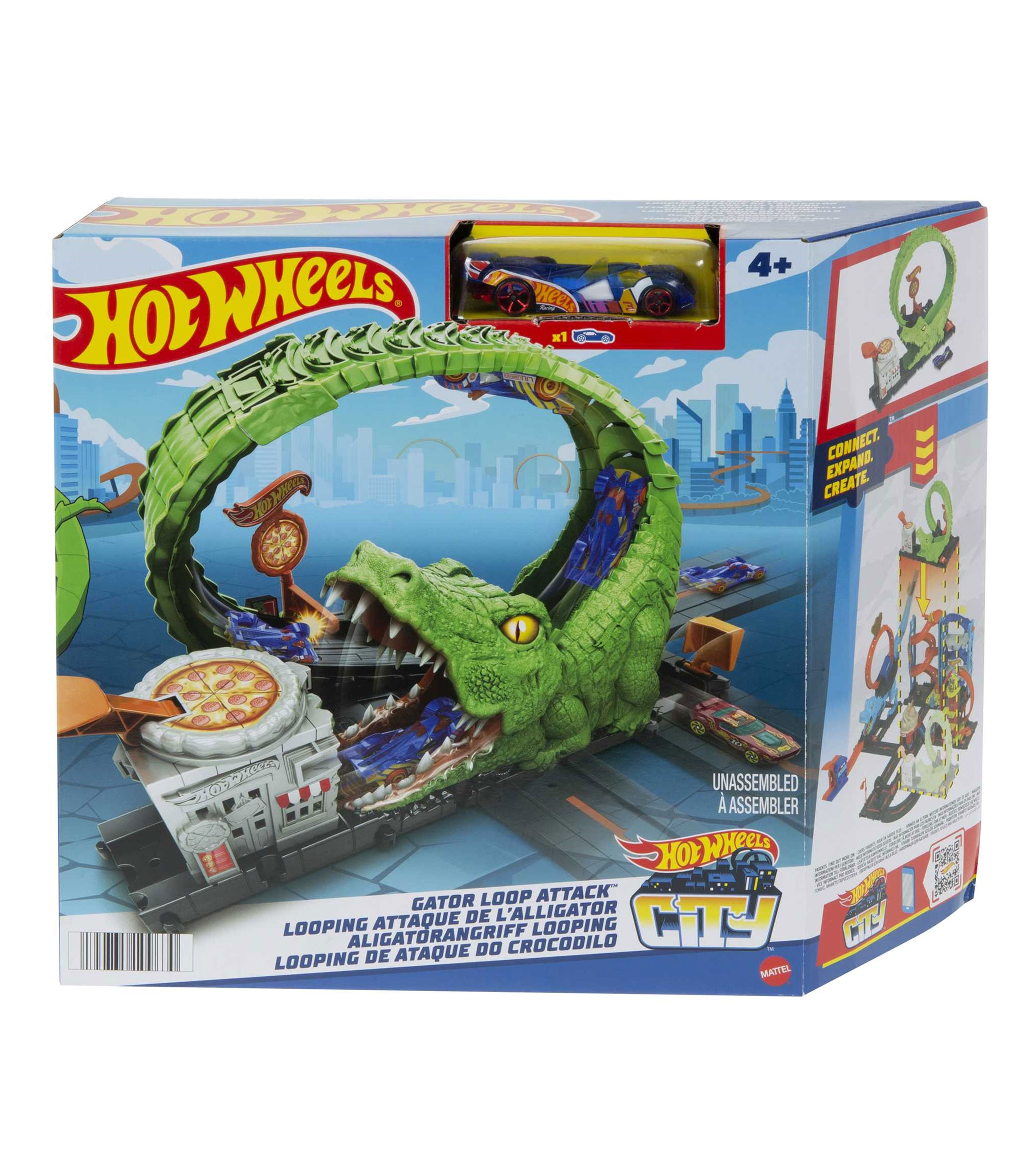 Hot Wheels City Pista de Choques Épicos