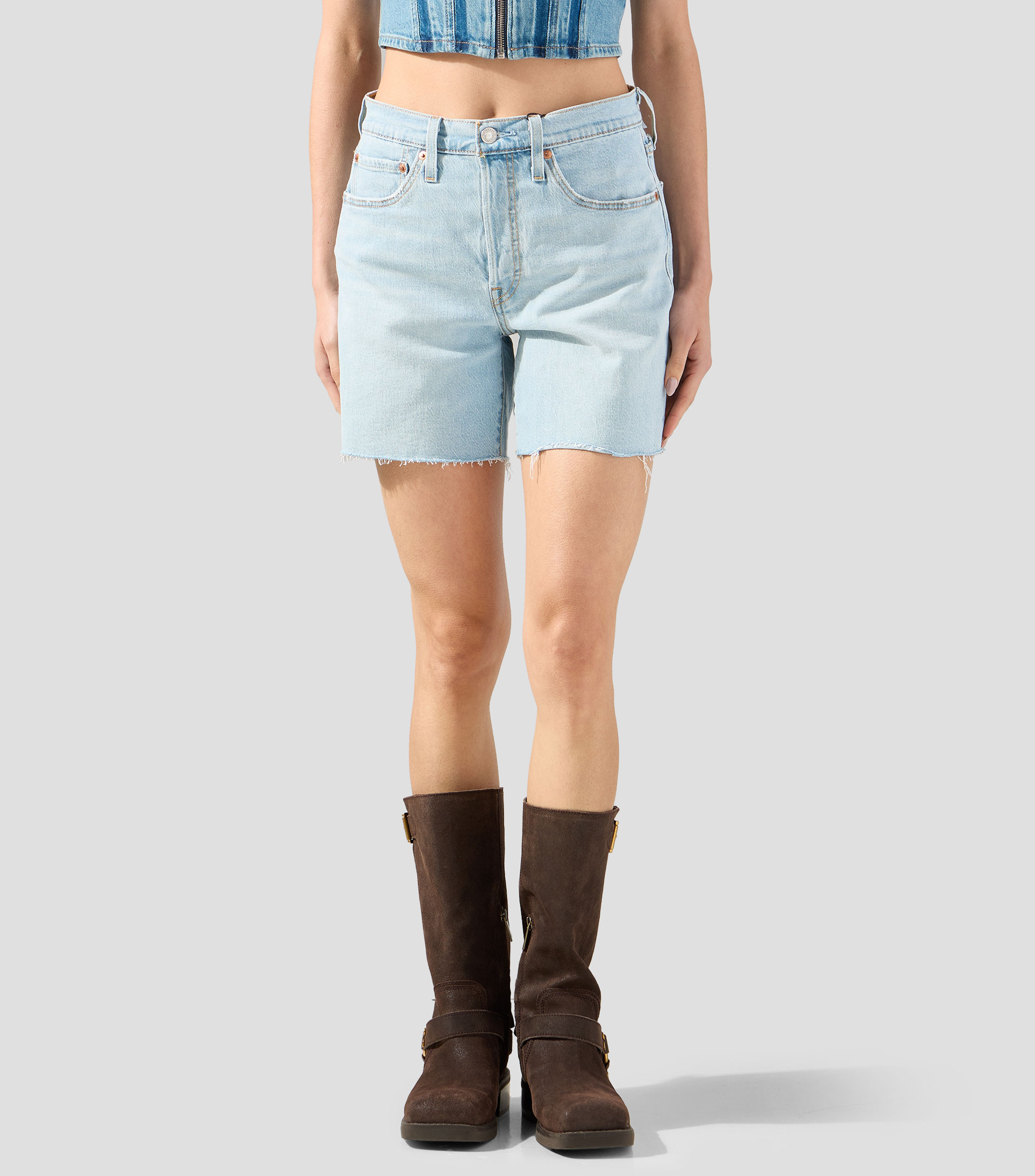 Short de mezclilla 501 liso Mujer