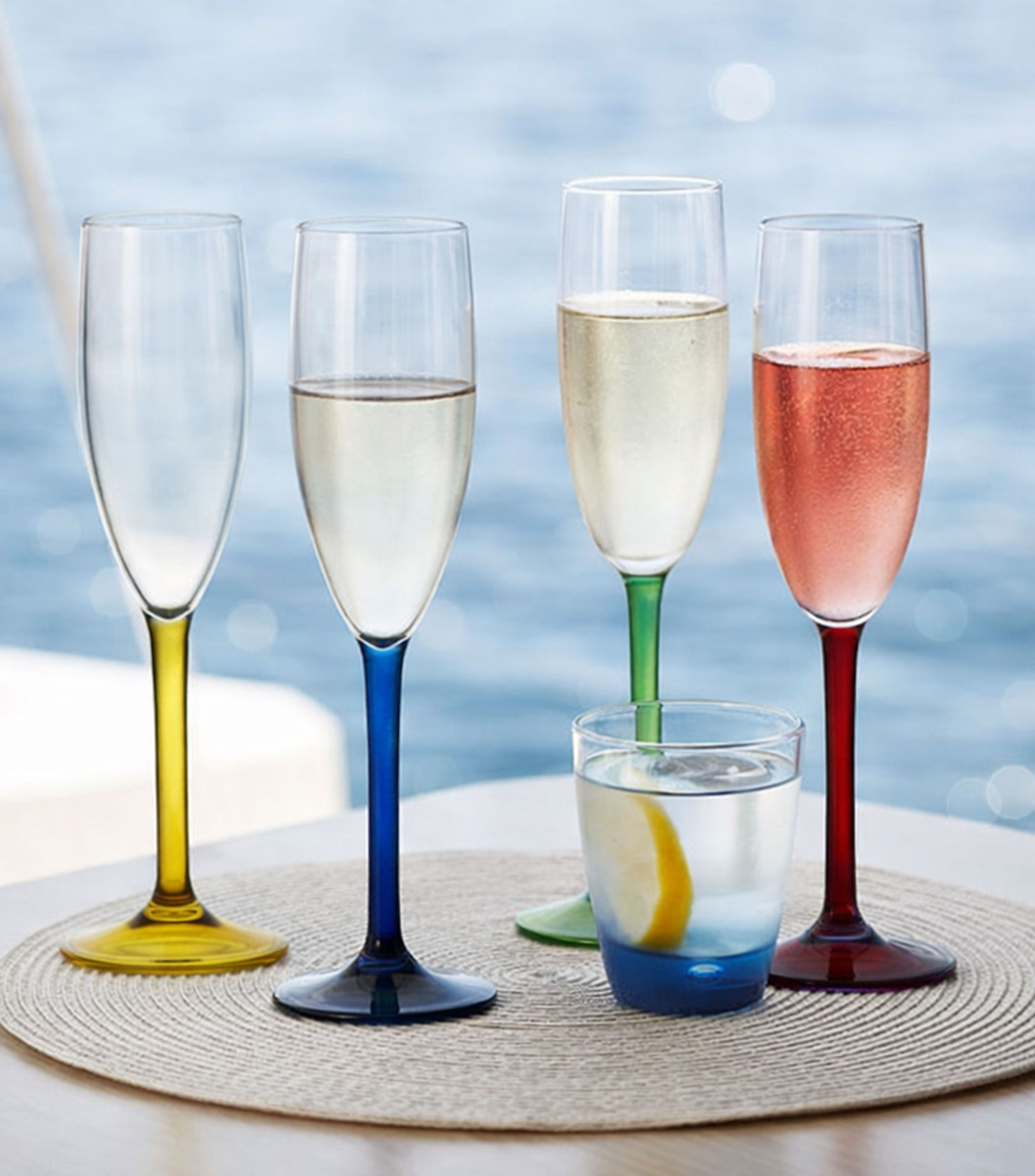 Set 6 Copas para Champagne Party