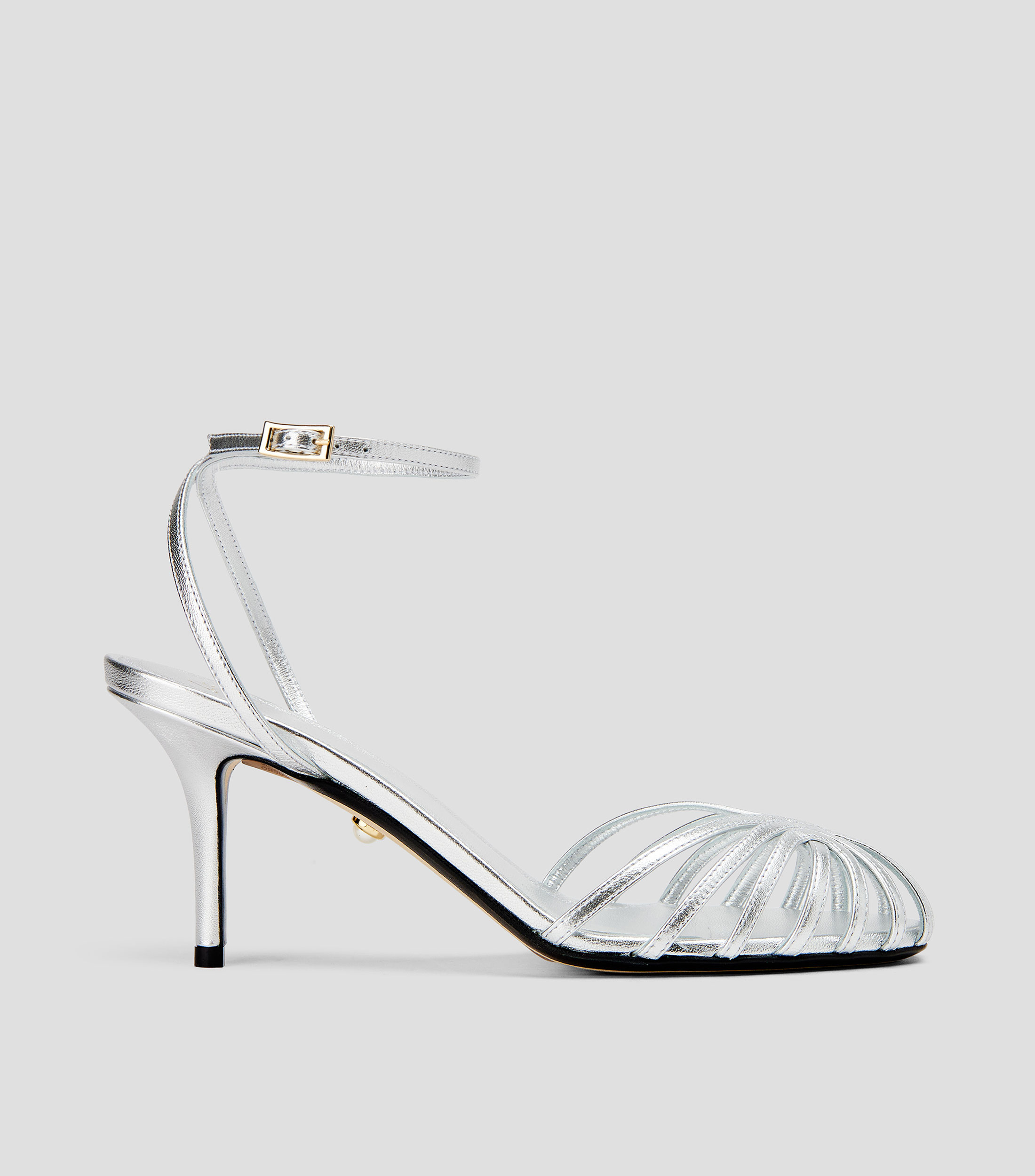 Zapatillas con tacón alto de aguja Mujer