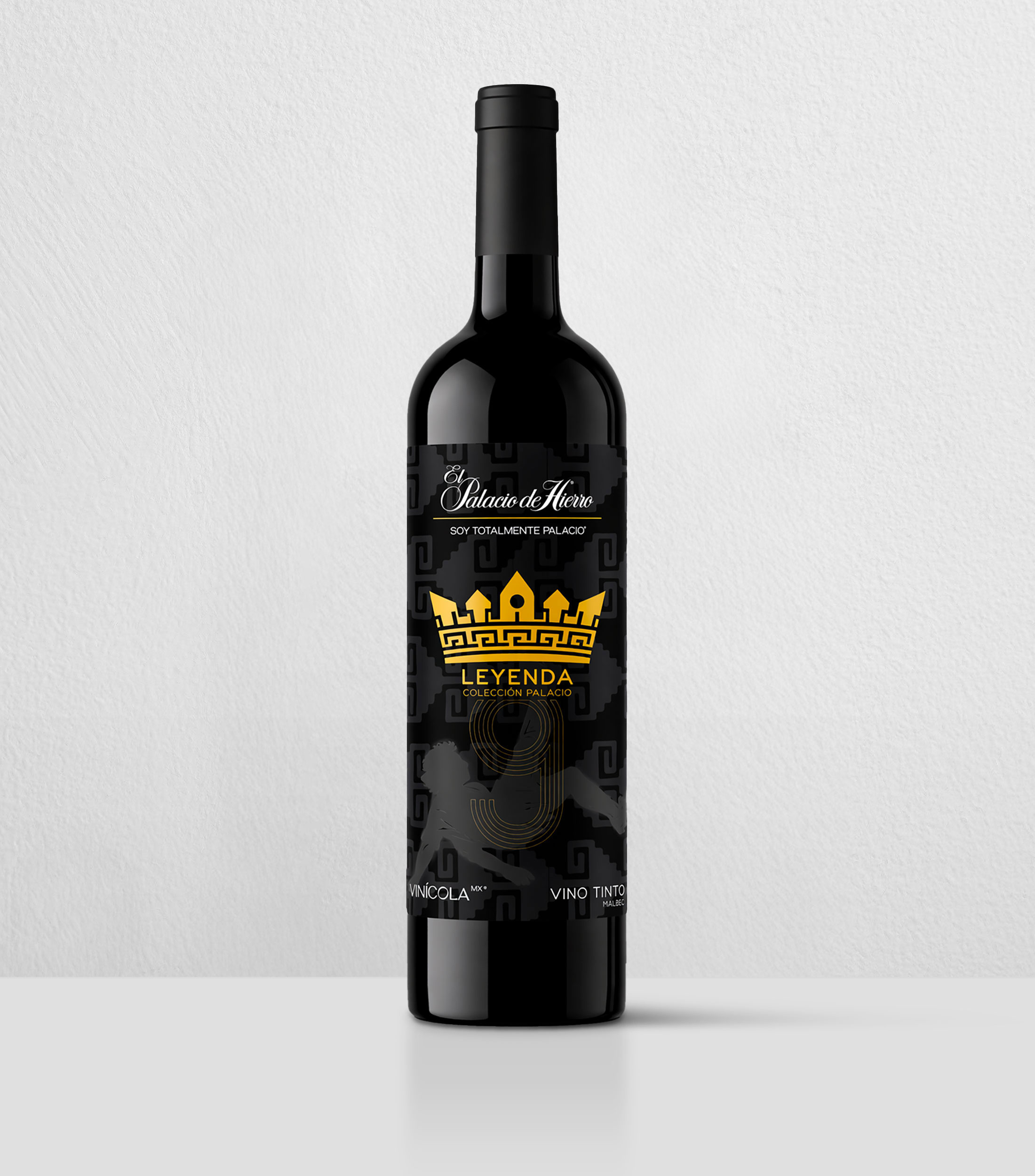 Vino tinto Malbec Leyenda Colección Palacio, México, 750 ml
