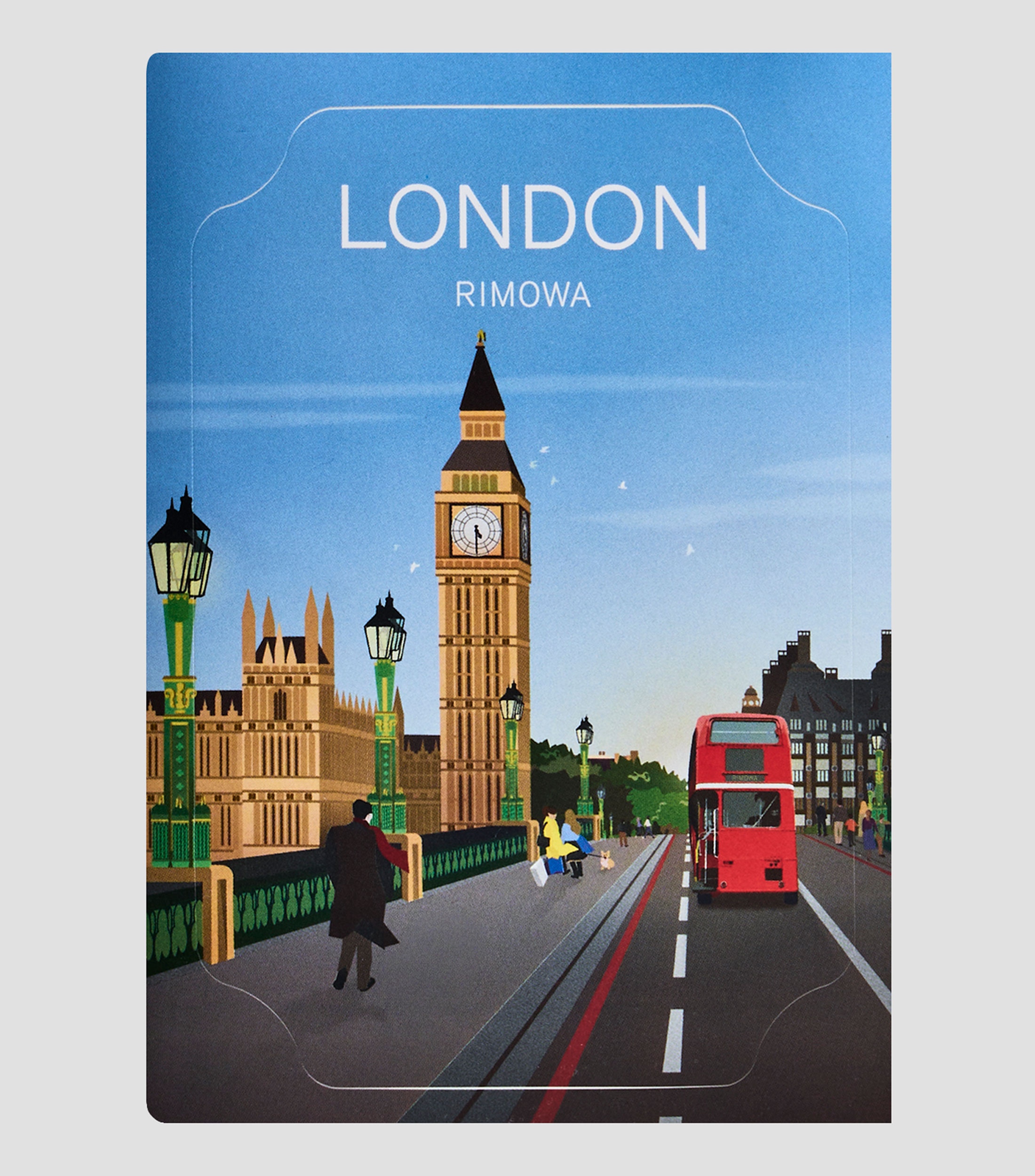 Sticker Londres para maleta rígida