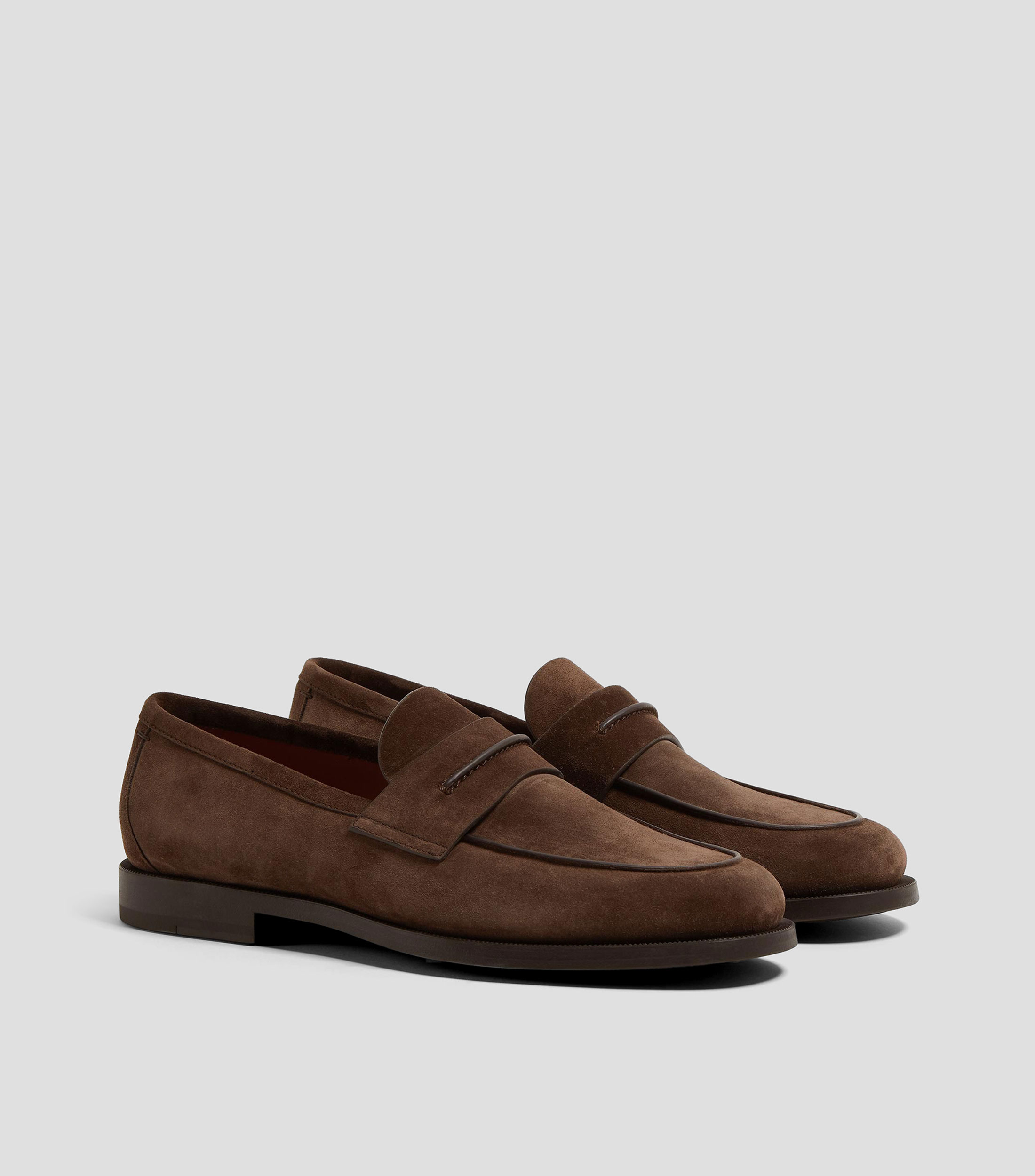 Mocasines Corso de ante Hombre