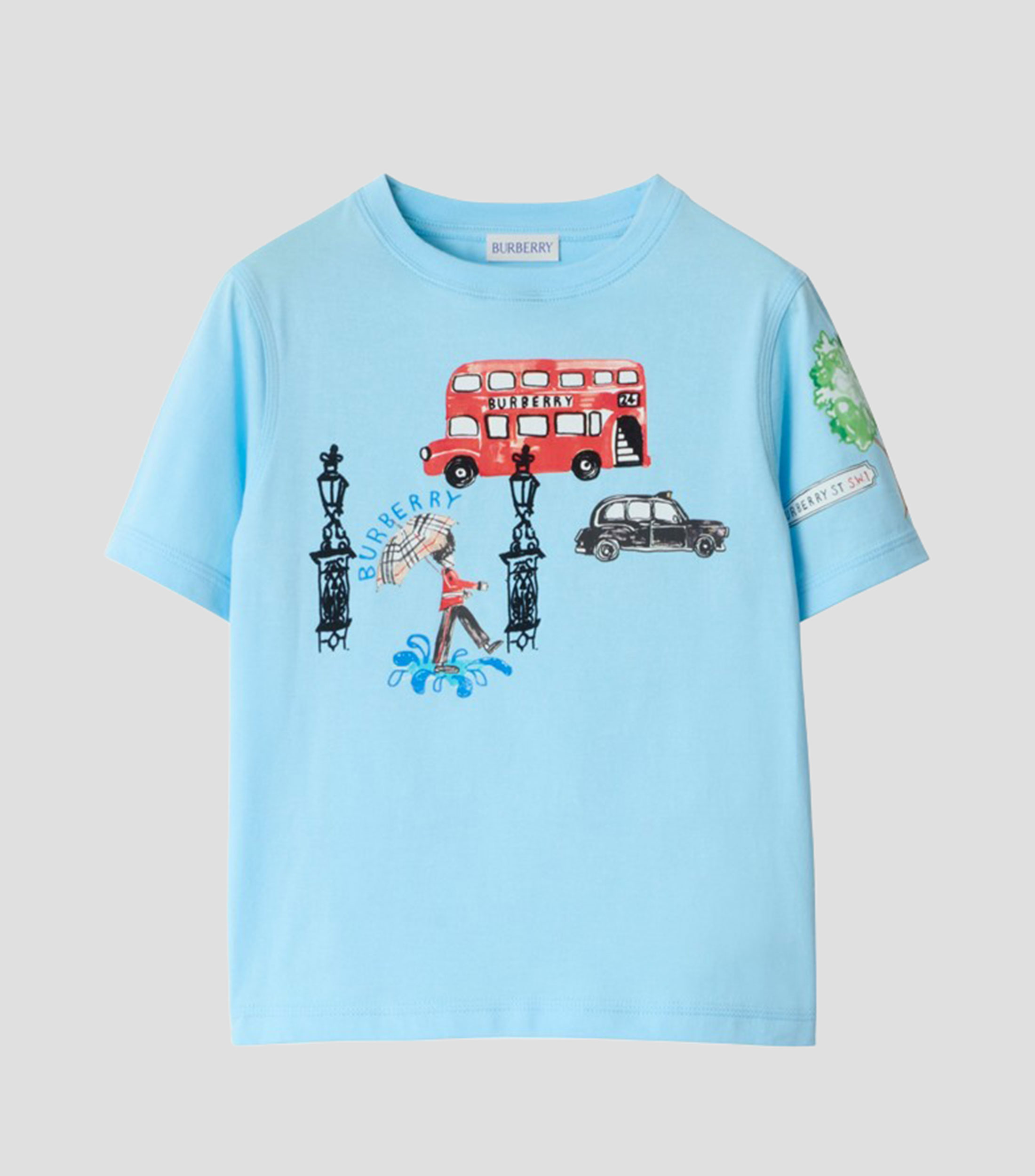 Playera cuello redondo manga corta Estampada Niño