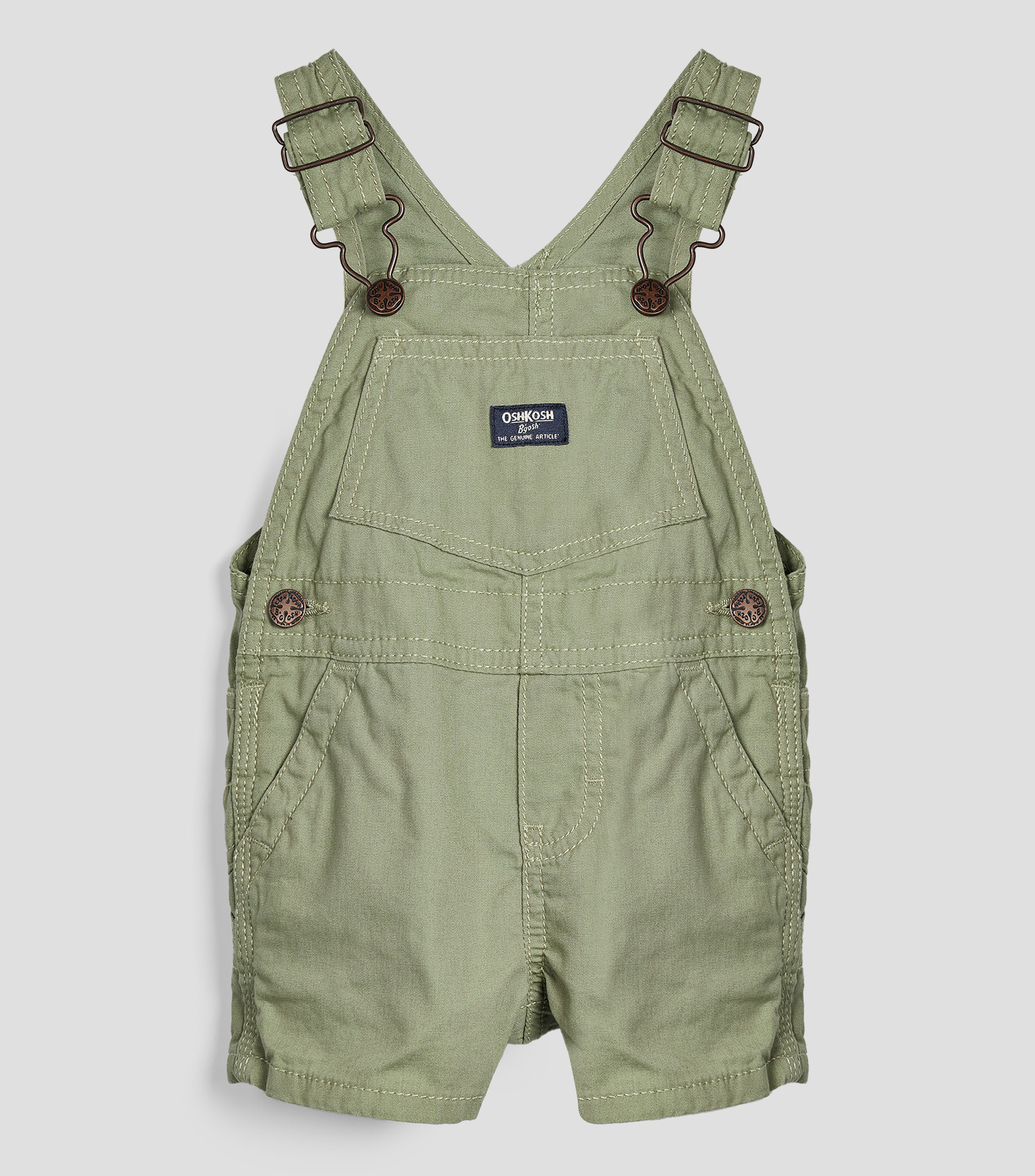 Overol Short liso Bebé