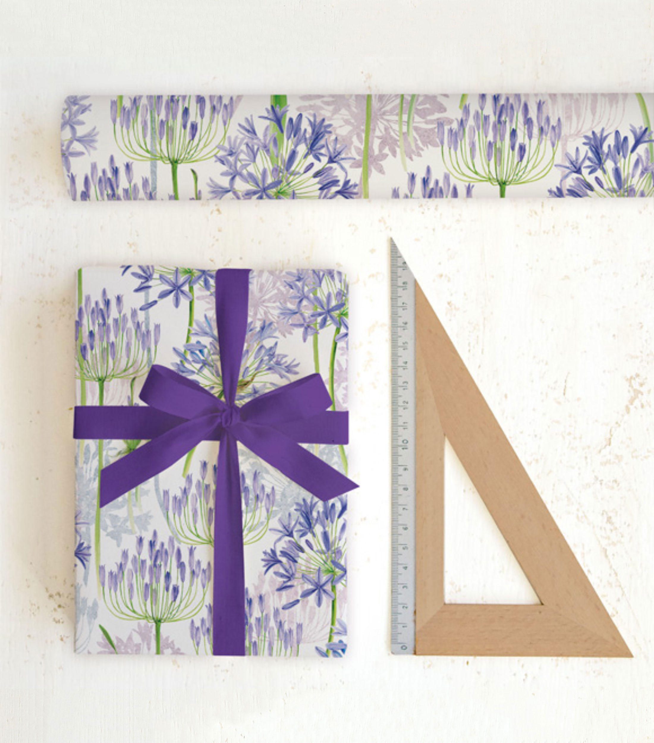 Pliego de Papel Flor Lilas 70 x 100 cm