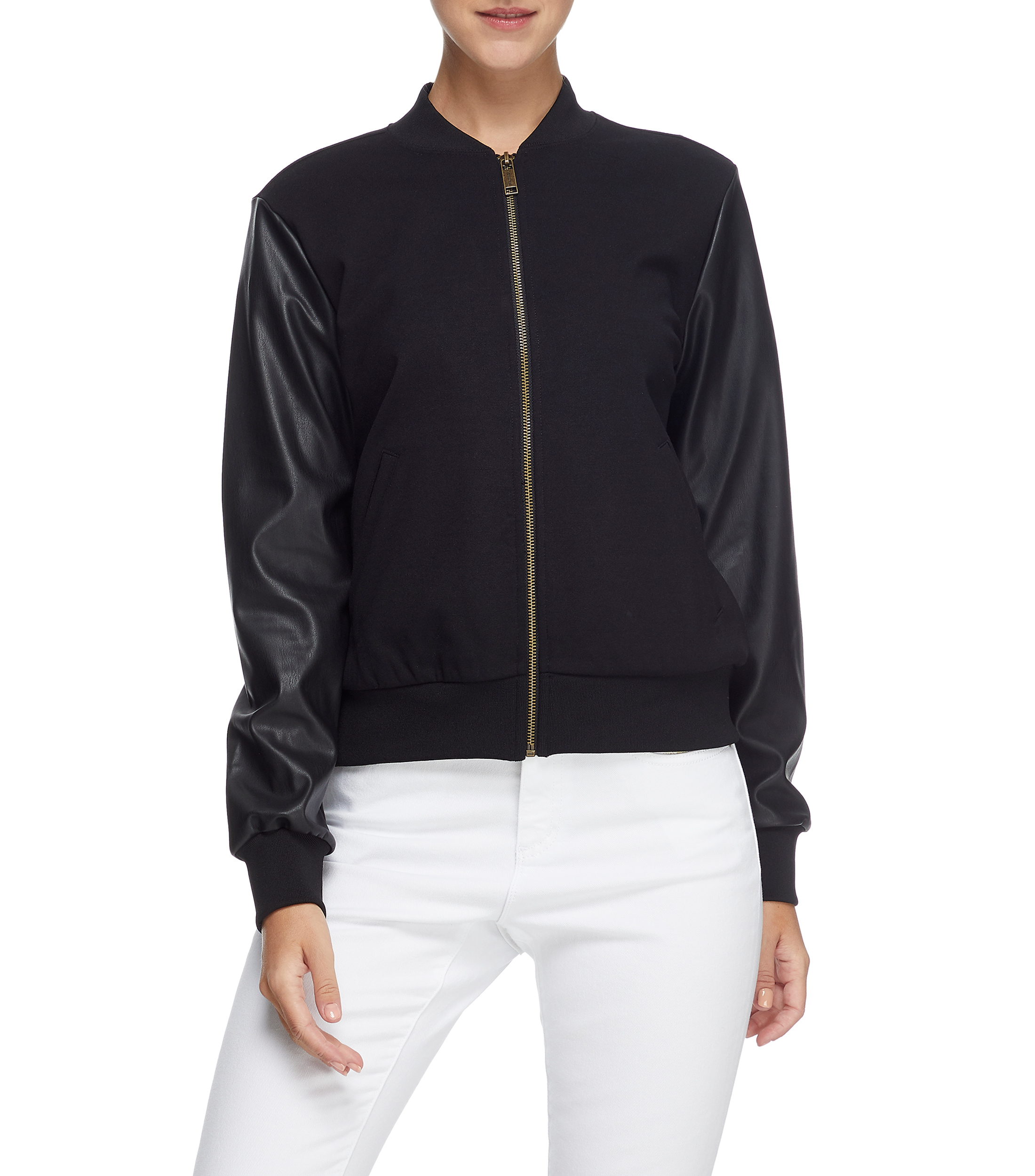 Michael kors womens bomber jacket online