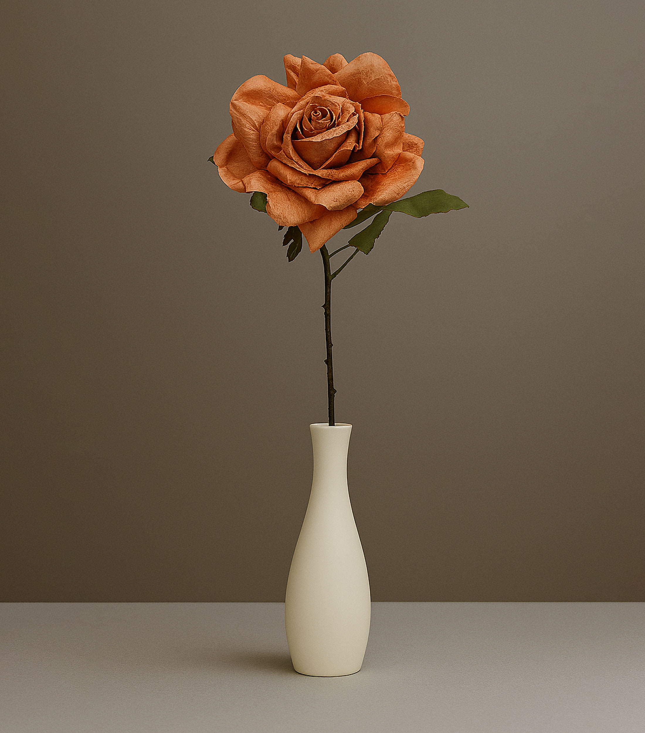 Flor decorativa Rosa, artificial