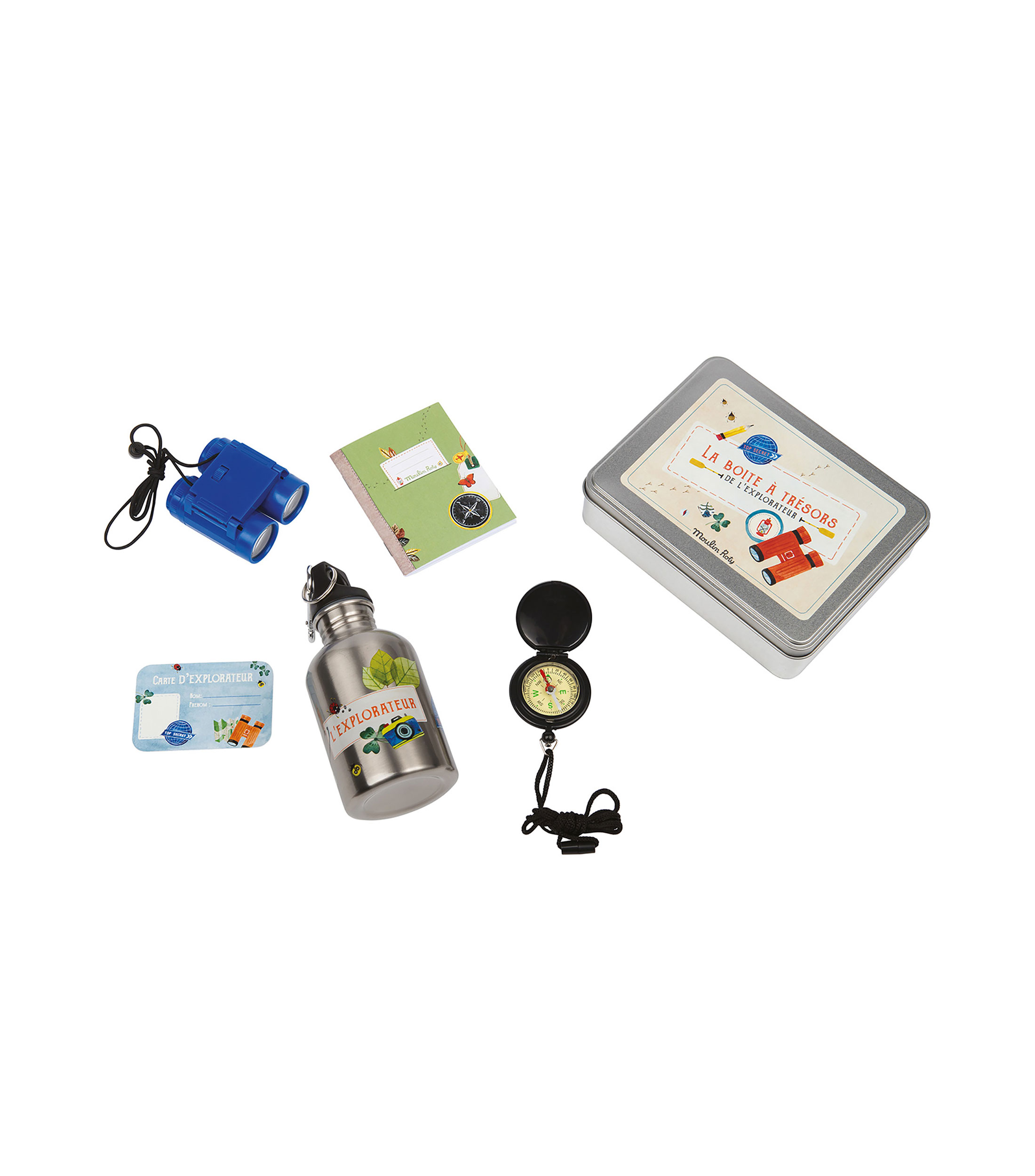 Playset Los grandes exploradores - Maletín explorador