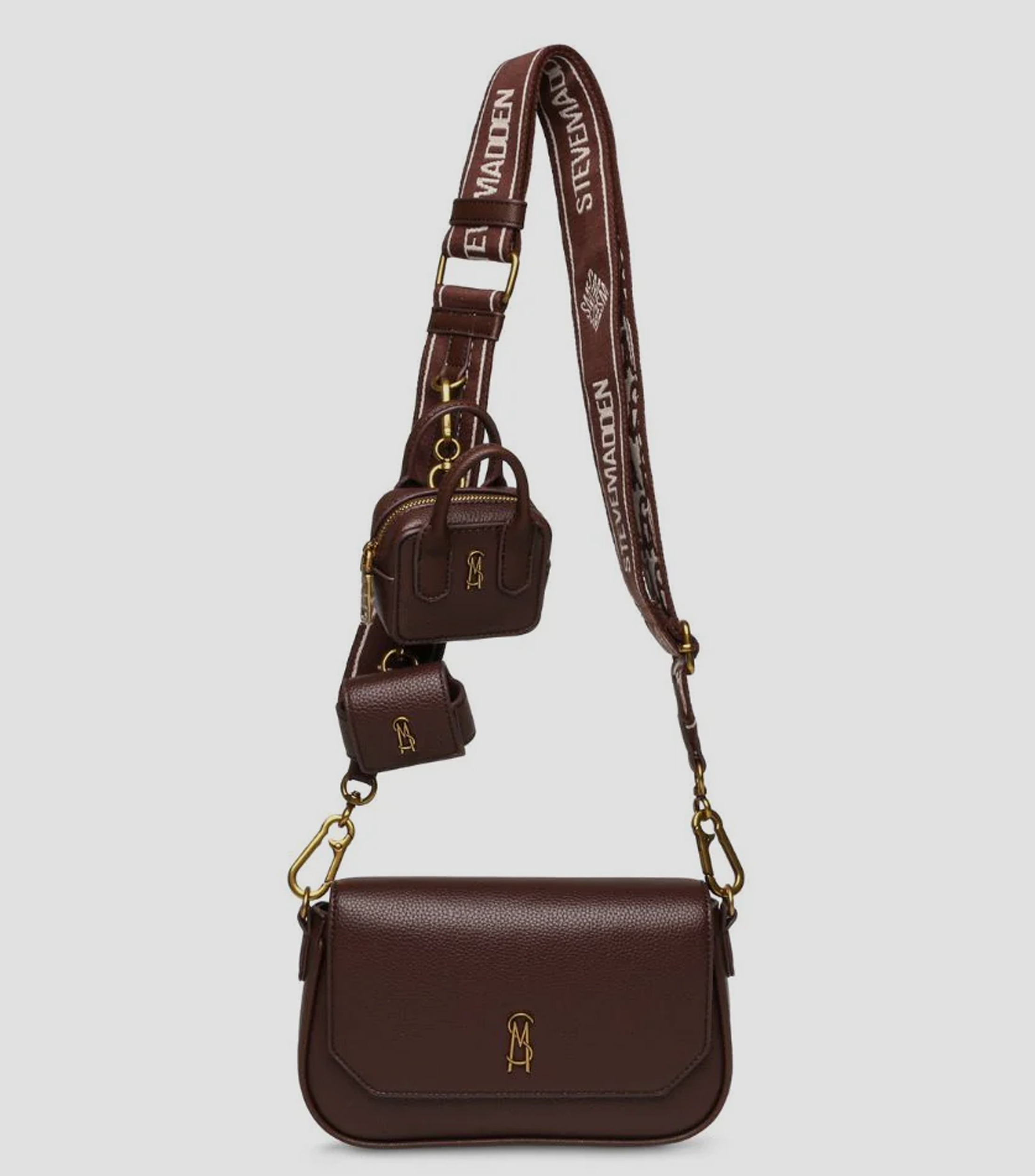 Steve Madden Borsa Bmelodie Colorblock – Top Handle E Tracolla, Metallizzata, Con Catena E Tasca Interna - 3