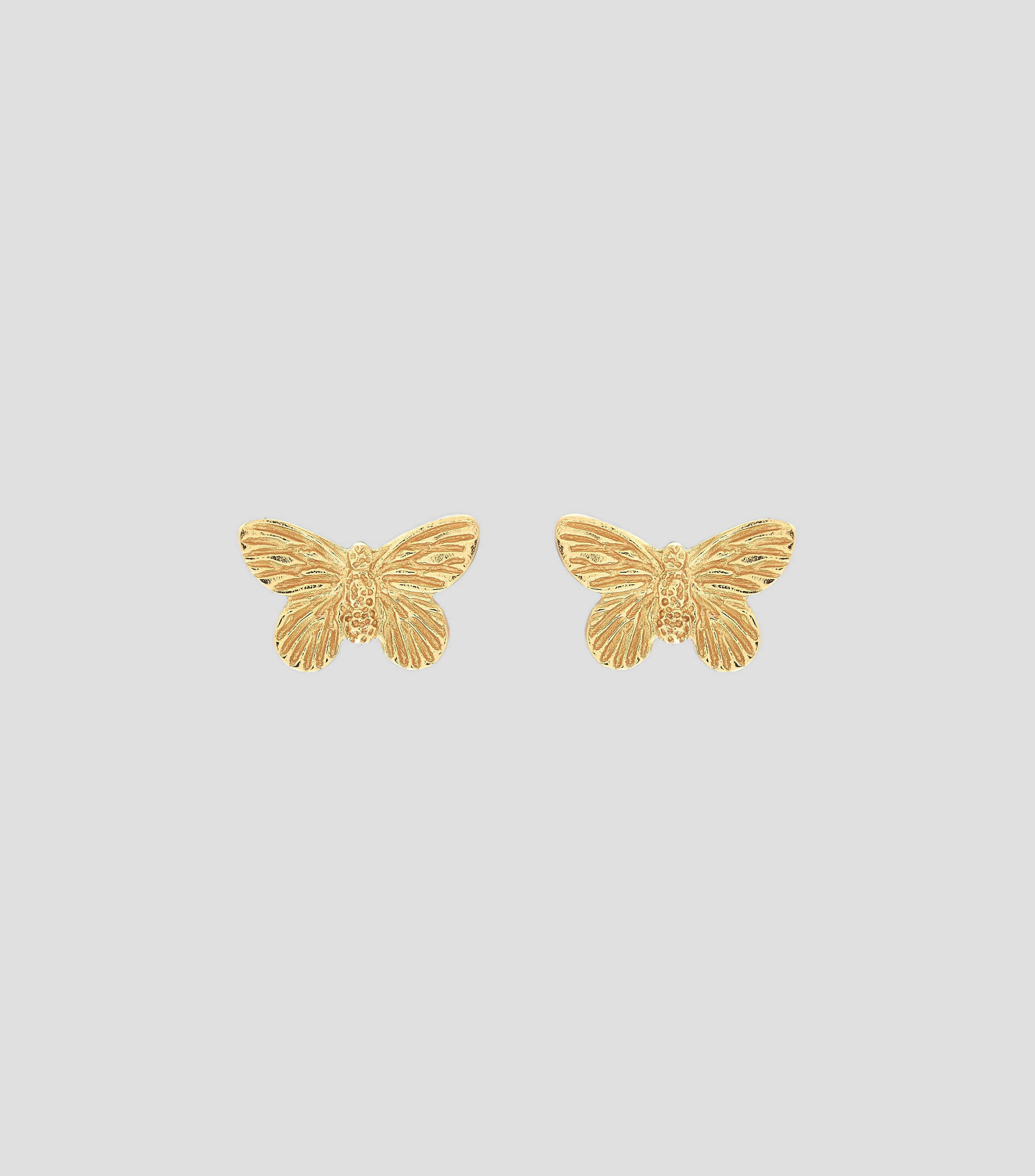 Aretes mariposa en Plata 3D Butterfly Mujer