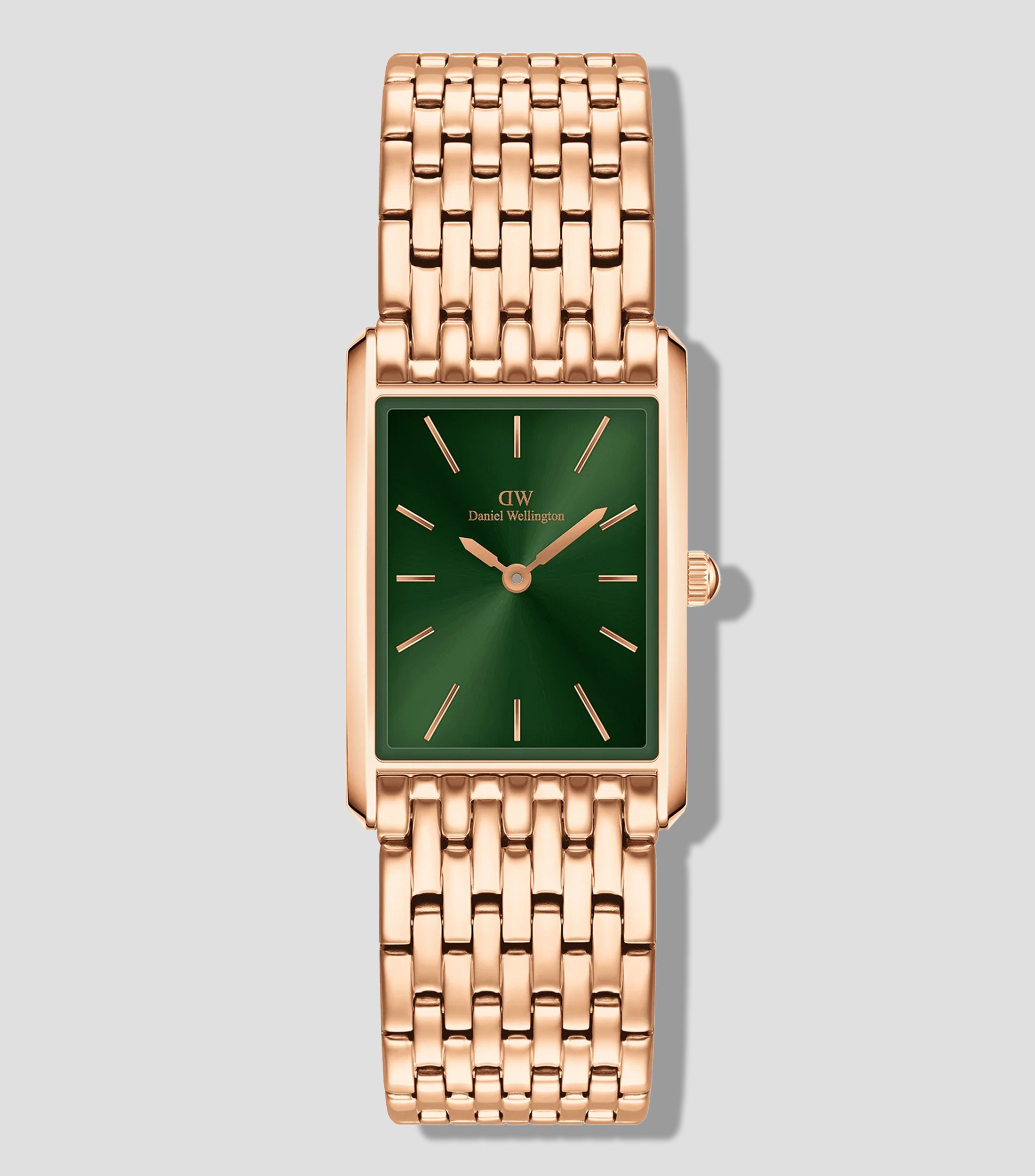 Reloj para Mujer Bound Verde, Oro Rosa