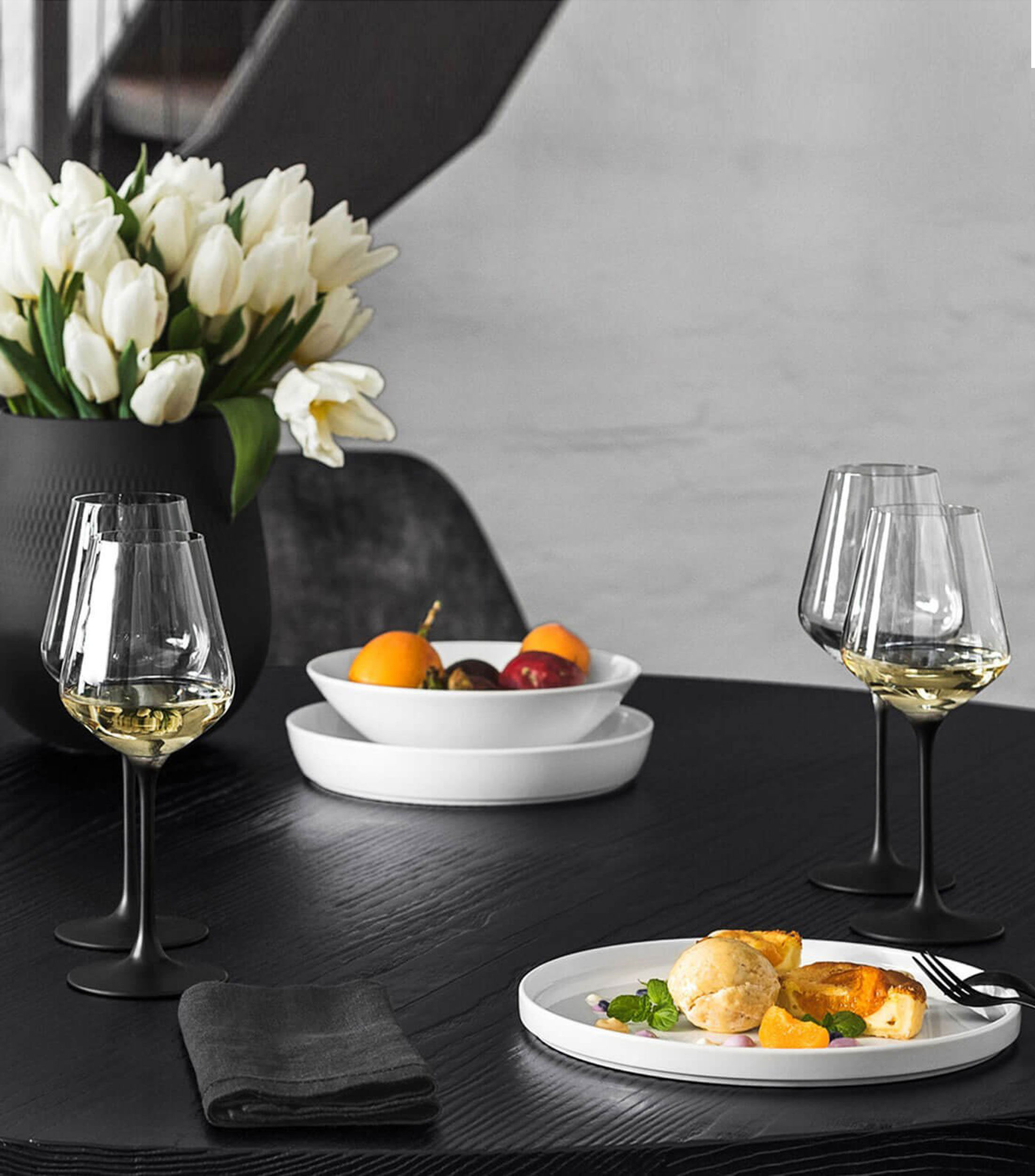 Set 4 copas para vino tinto Manufacture Rock
