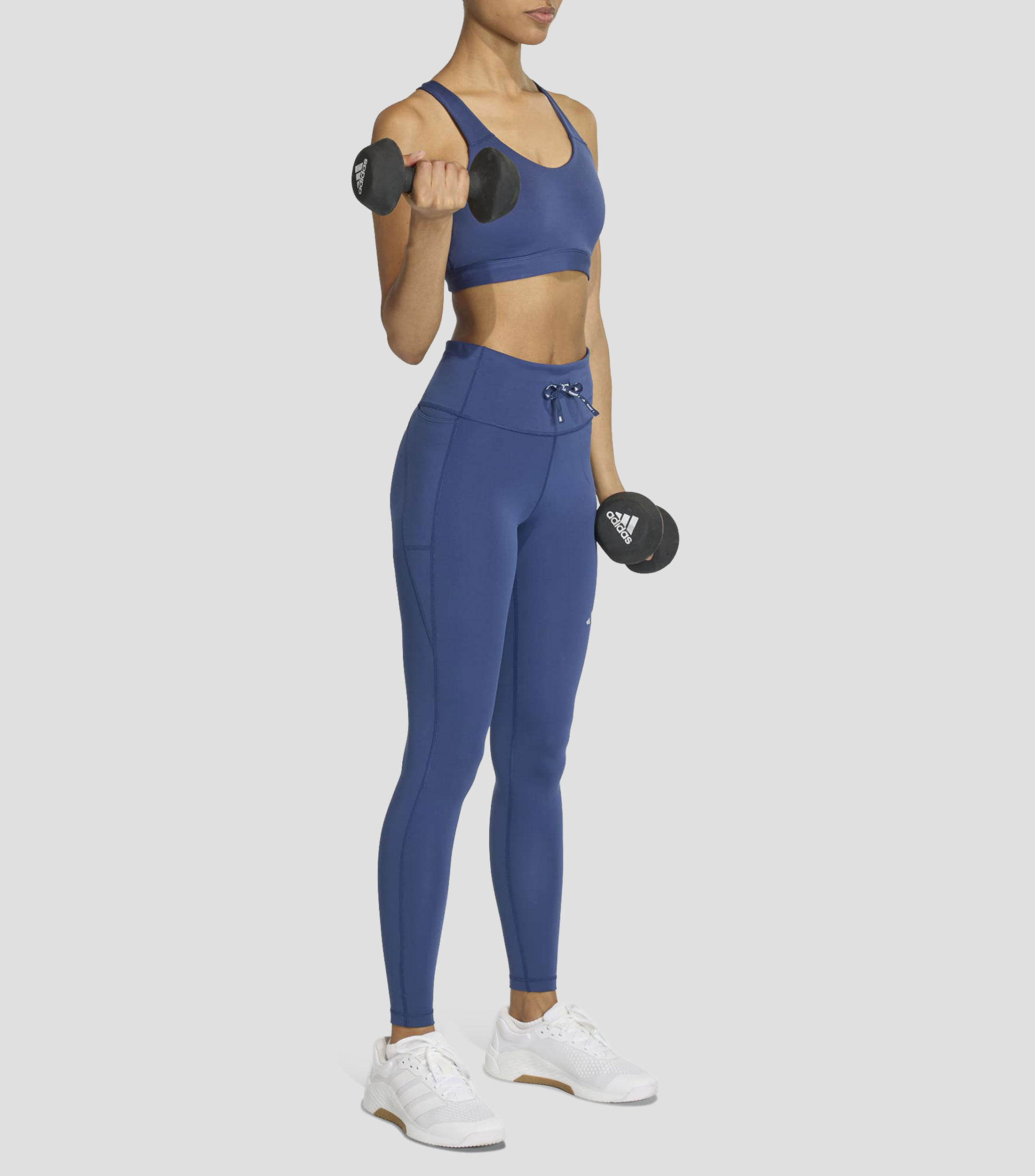 Top para entrenamiento Optime Essentials Workout liso Mujer