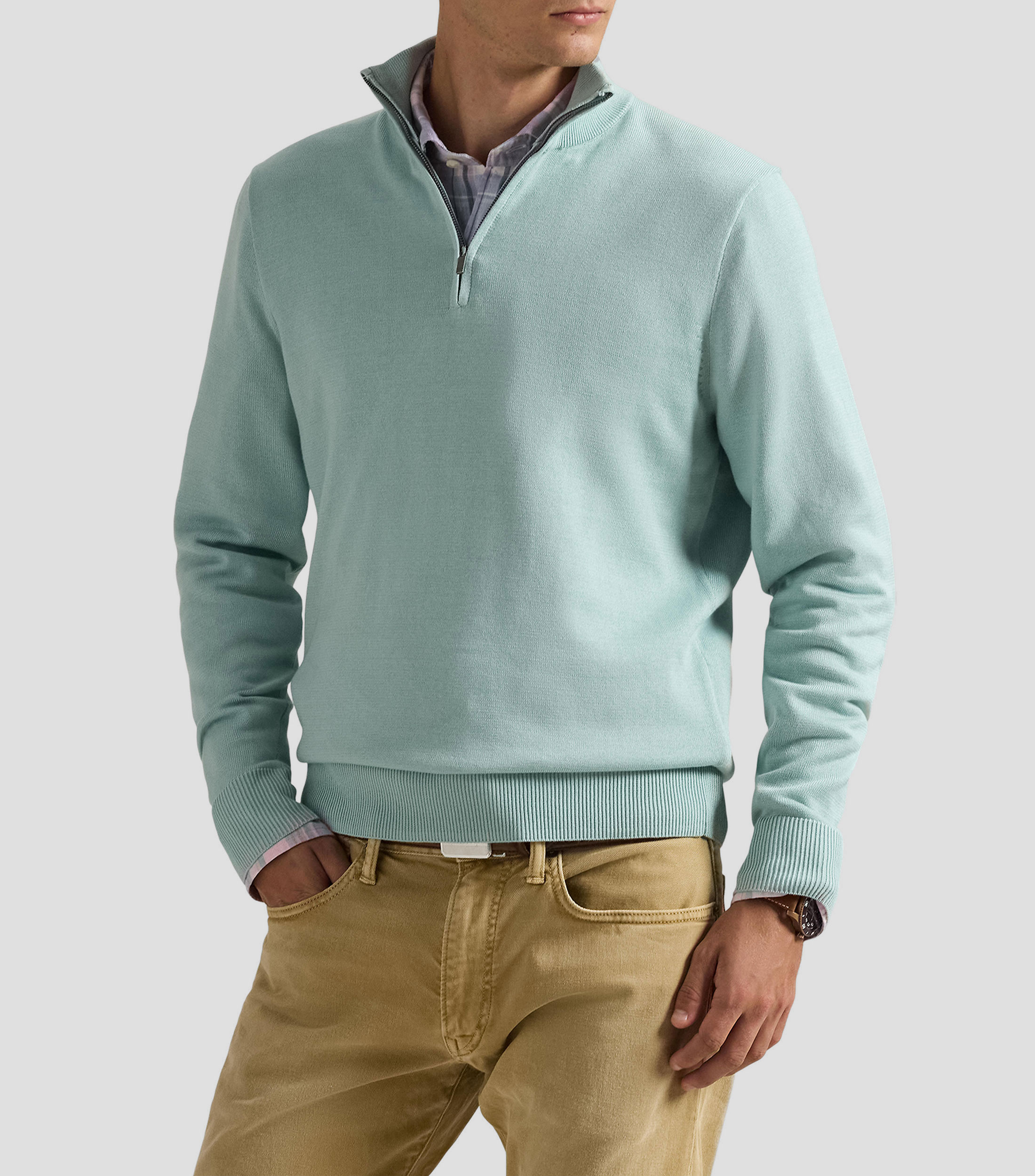 Suéter cuello alto Hombre