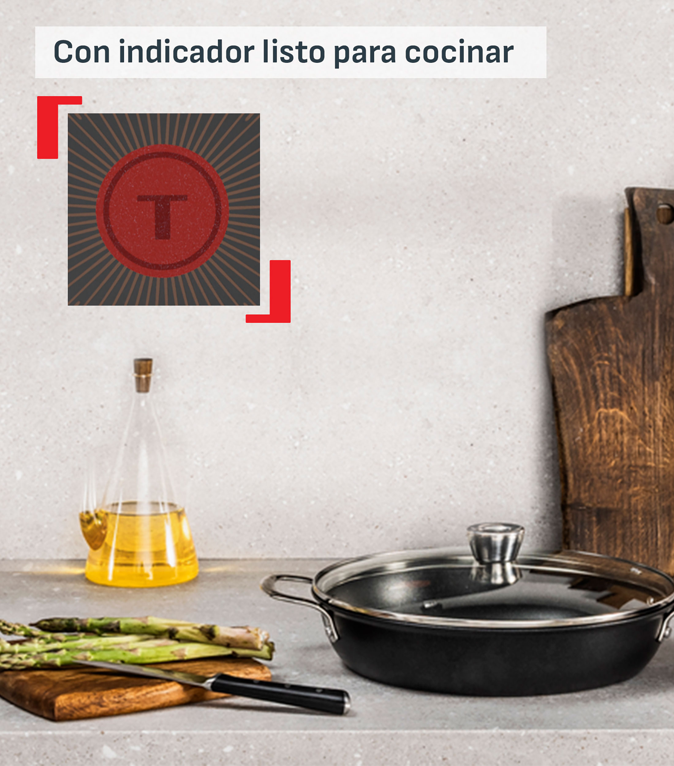 Olla de aluminio Excellence 2.2 L