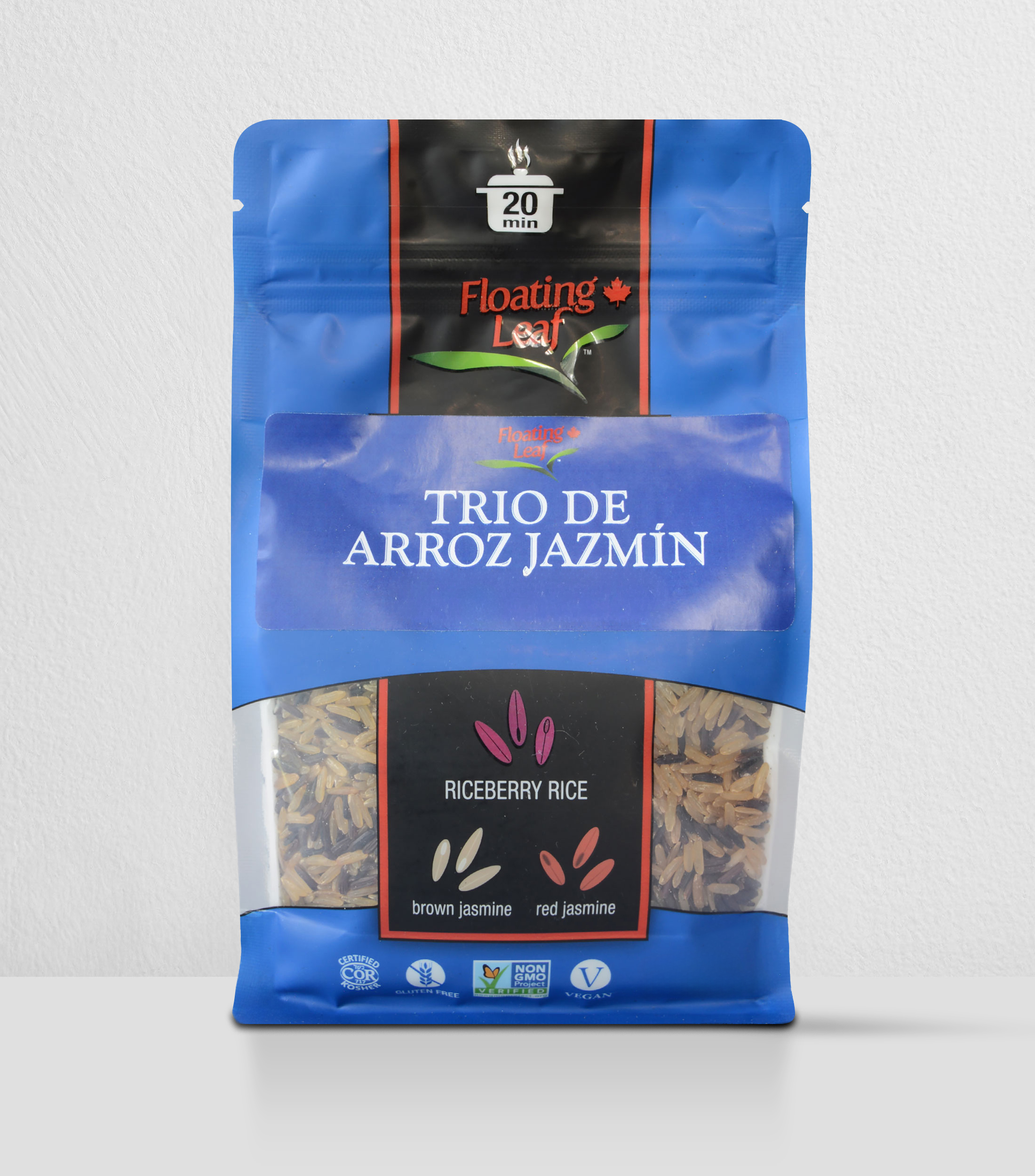 Trío de arroz jazmín, 400 g
