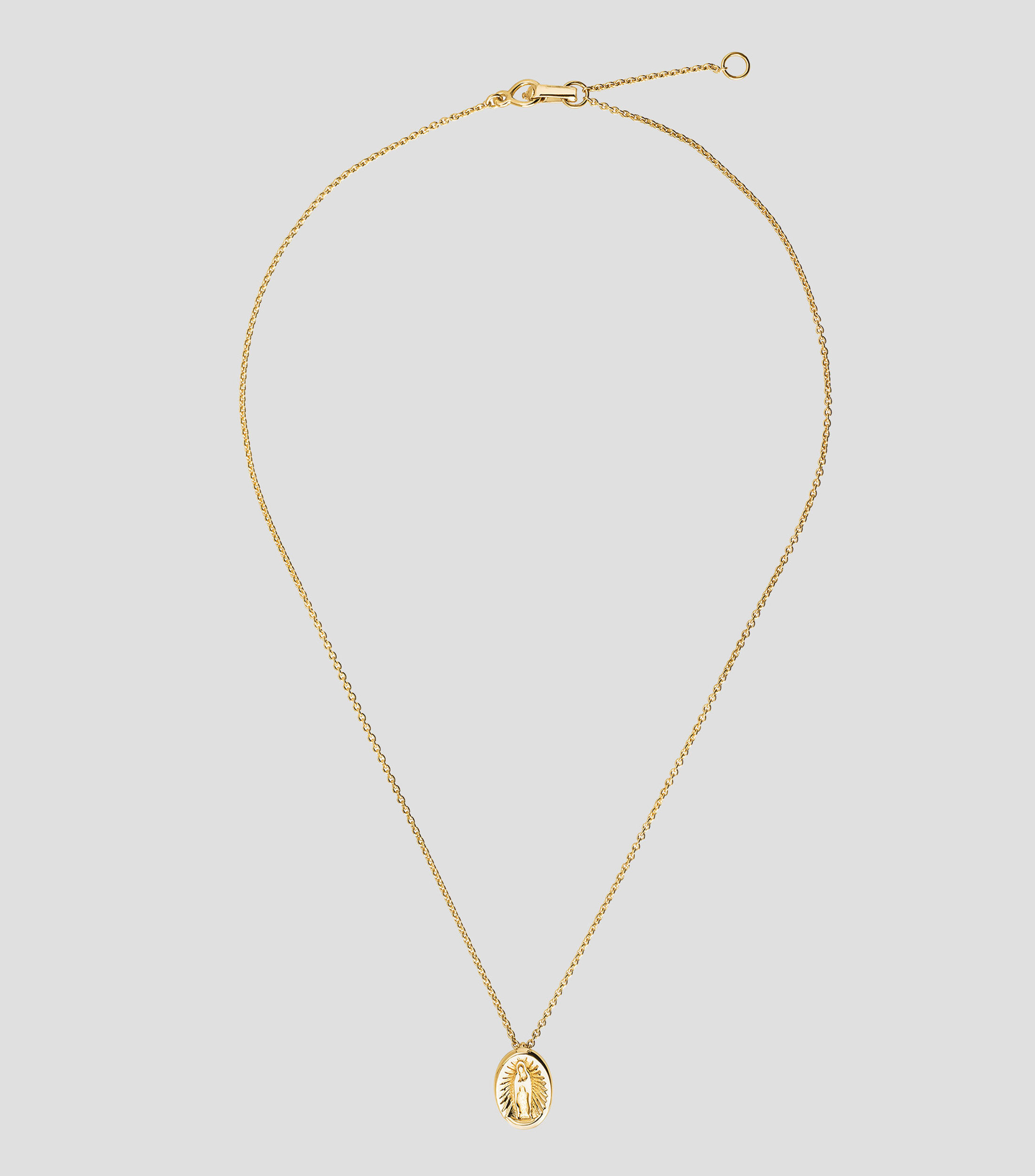Dije en oro Virgen de Guadalupe Unisex