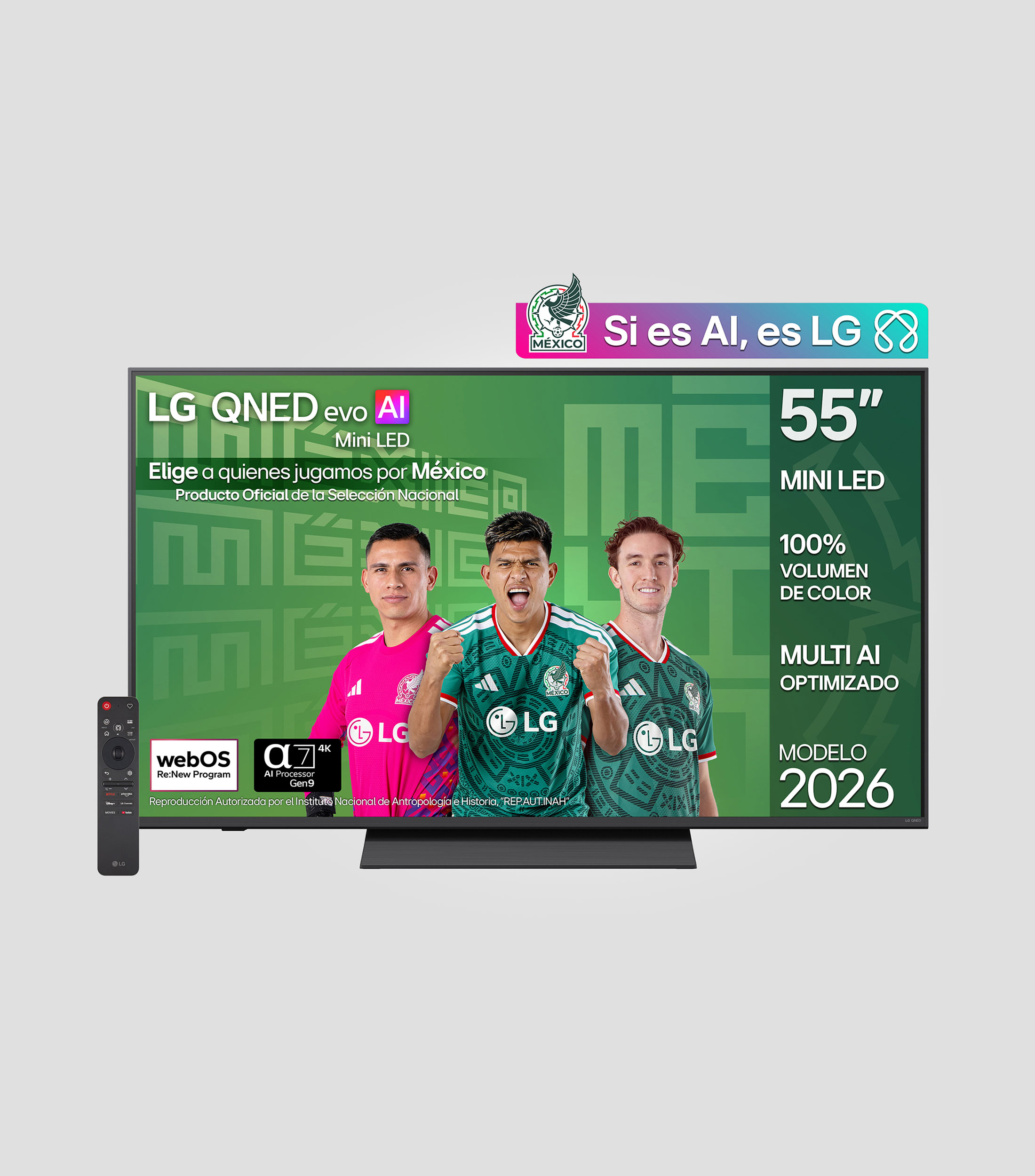 Pantalla 55 Pulgadas Plana QNED 4K 55QNED81BSG