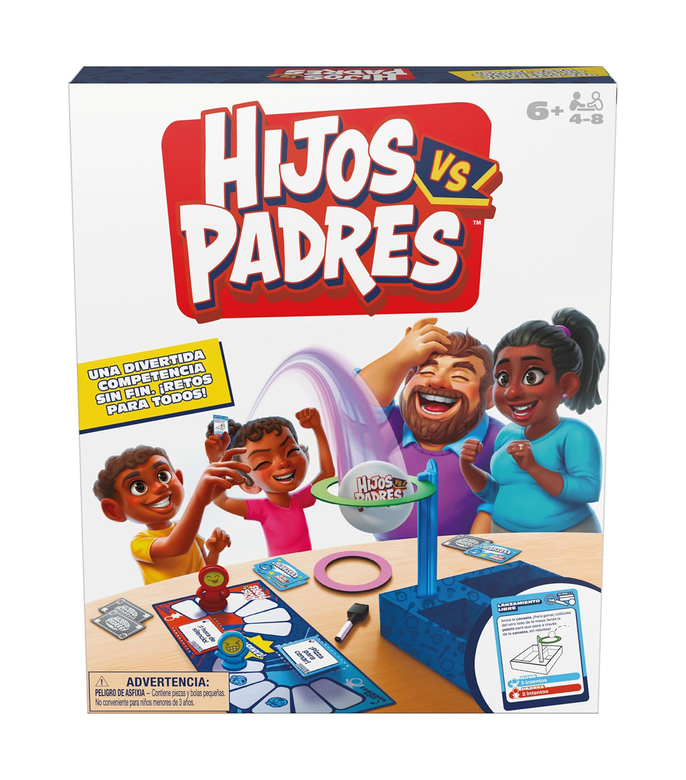Juego de mesa Hijos vs Padres