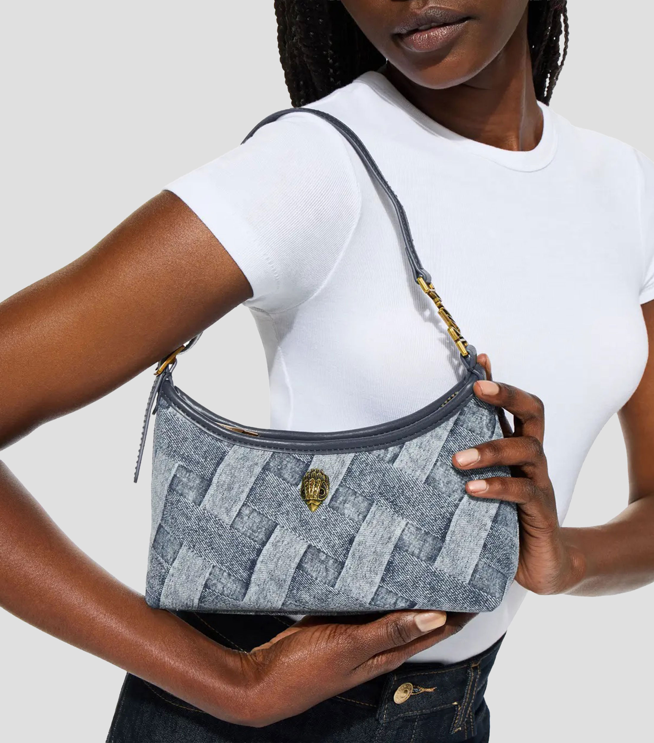 Bolsa shoulder estampada Mujer