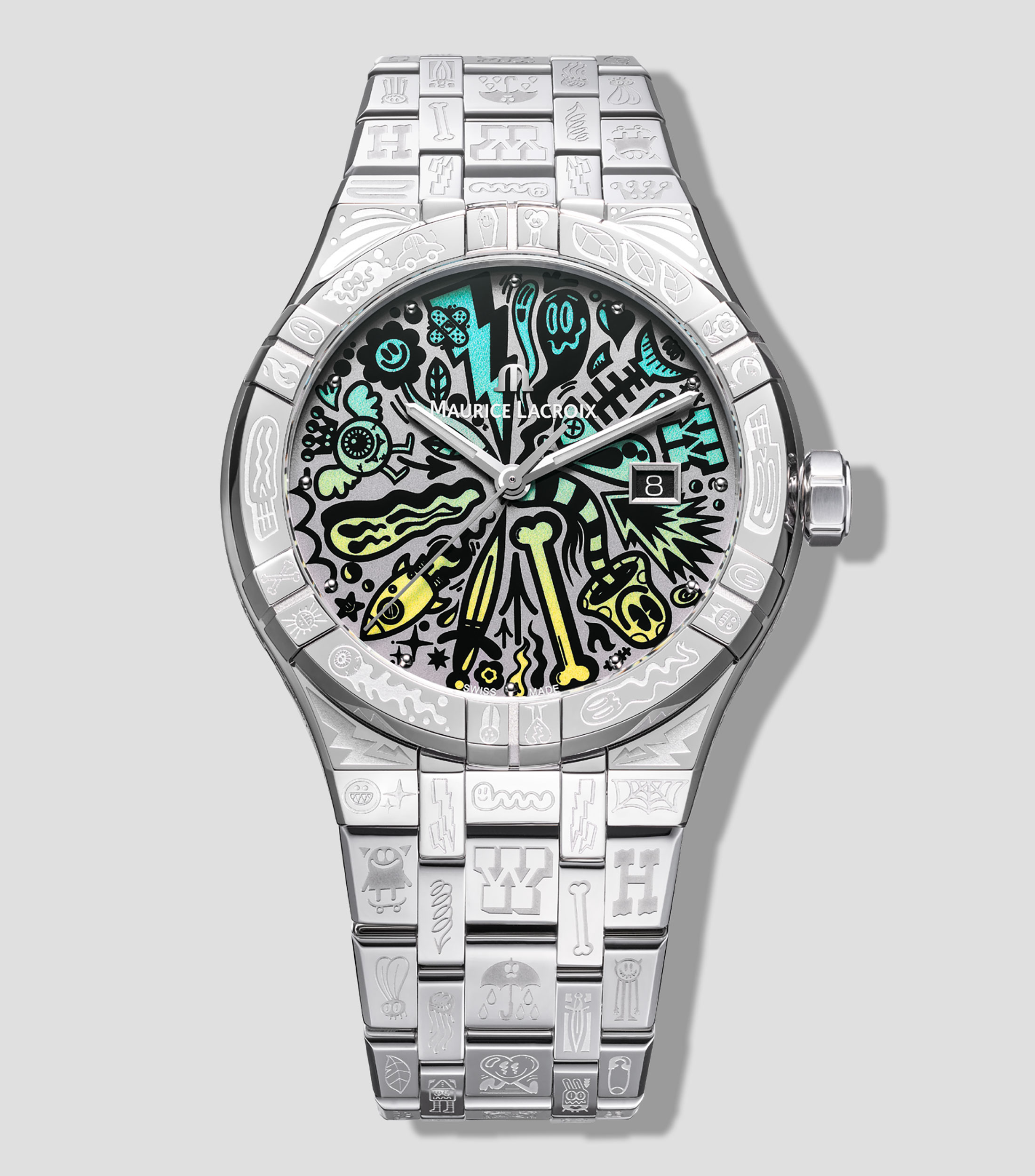 Reloj para Hombre AIKON Automatic Wotto Edición Especial, Plateado