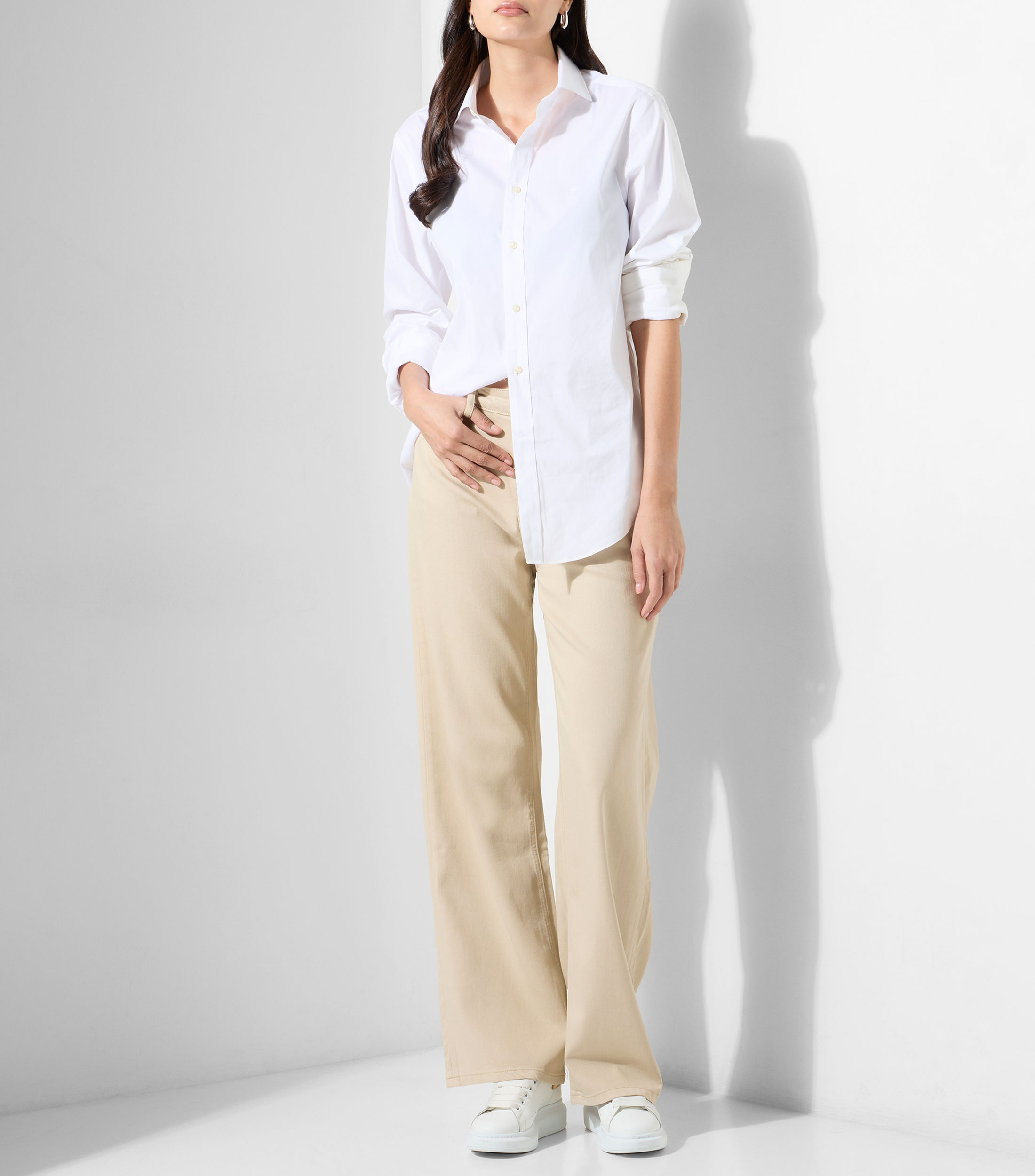 Jeans de corte recto Mujer