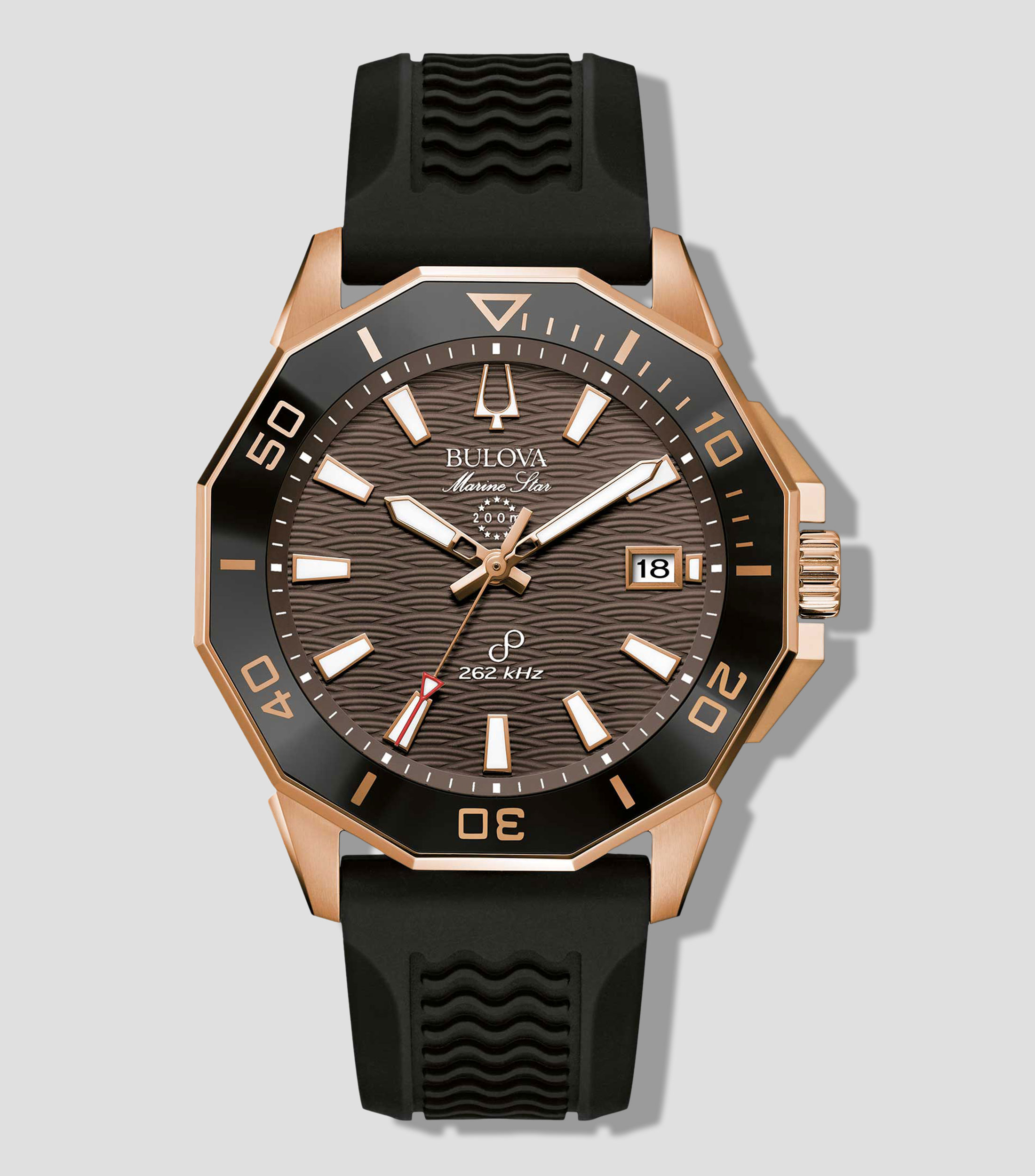 Reloj para Hombre casual Marine Star Serie C tono oro rosa, negro