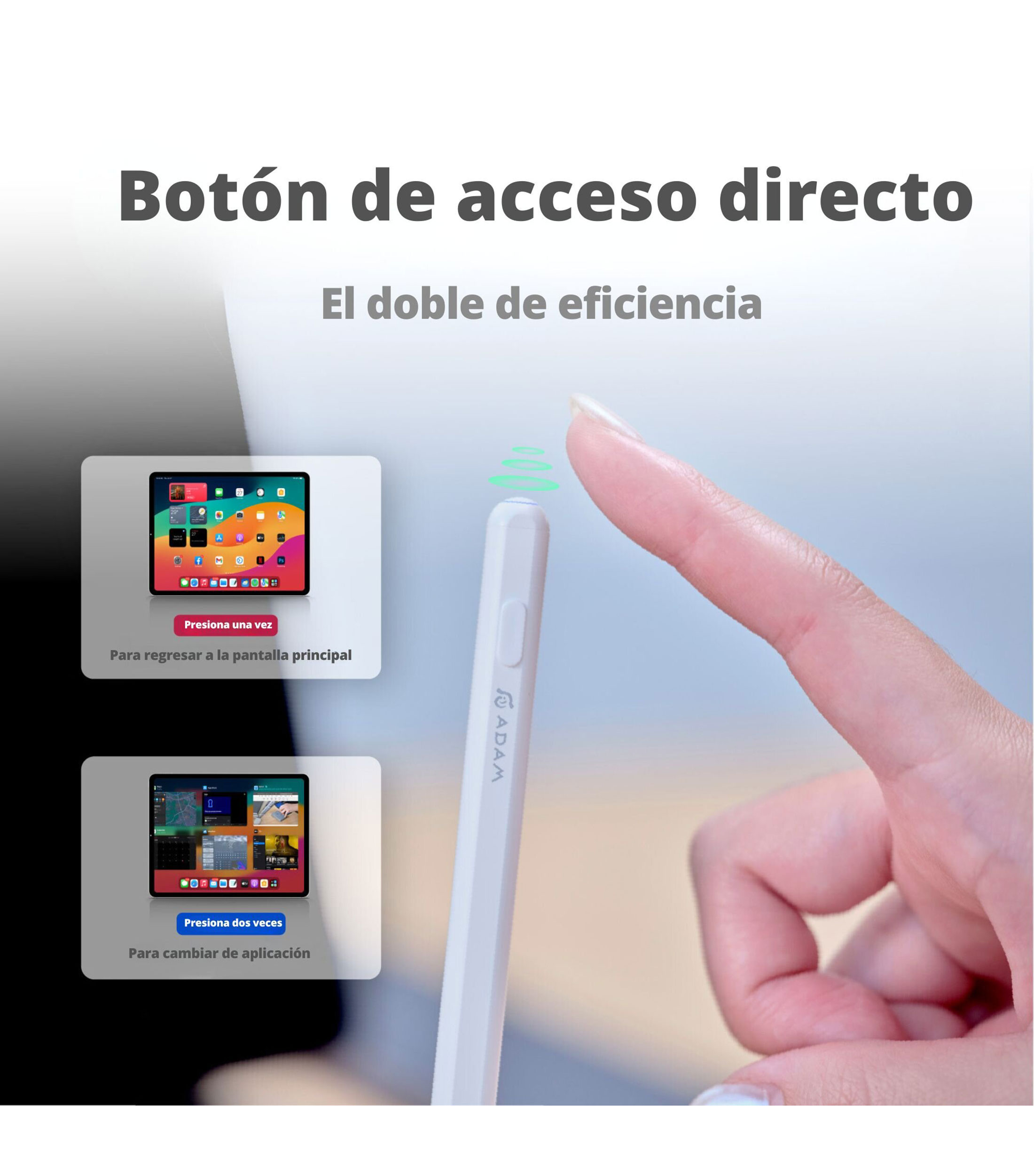 Lapiz digital para iPad Stylus