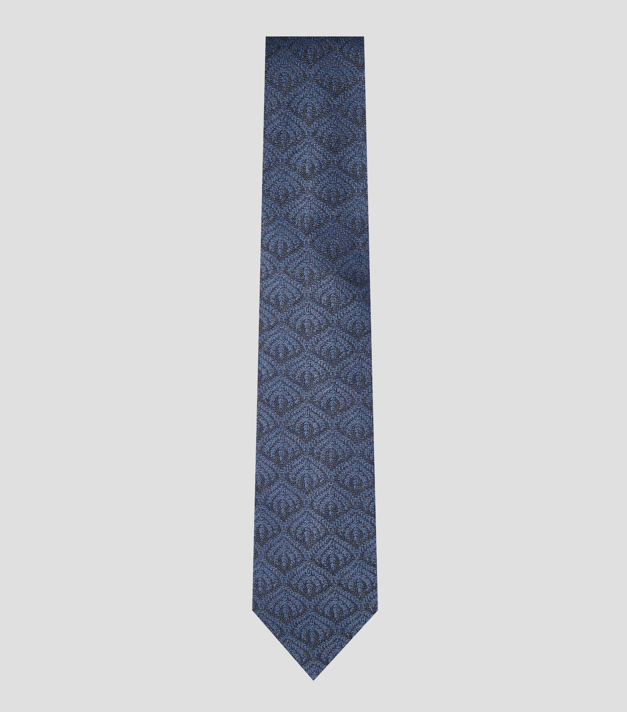 Corbata ancha con jacquard