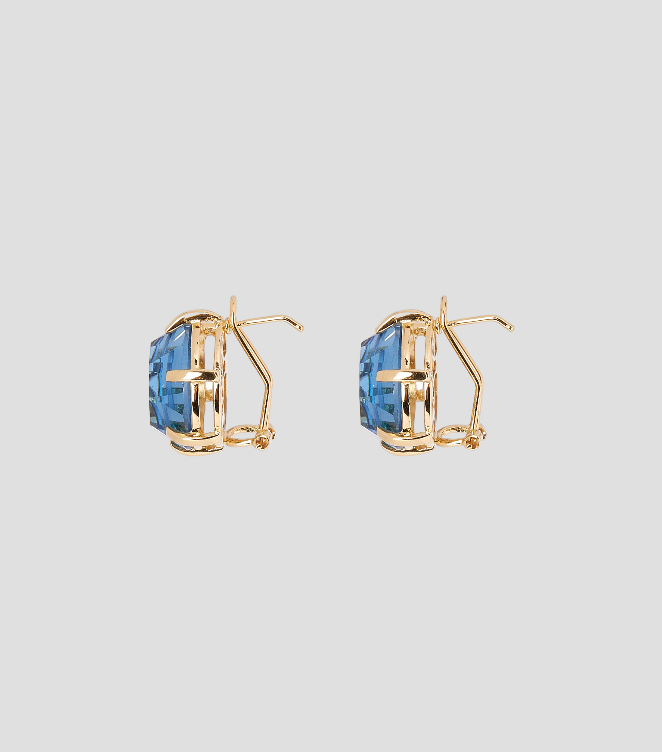 Aretes en plata Luna Mujer
