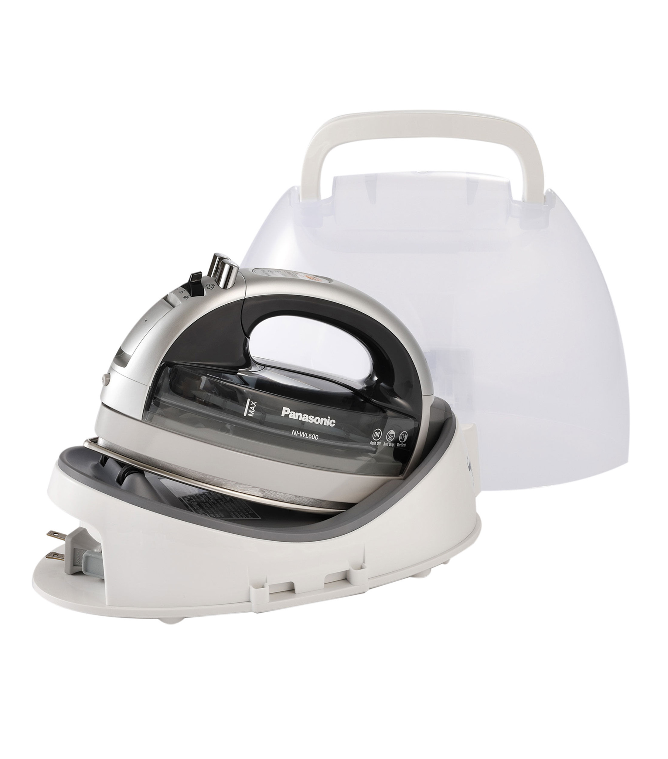 Panasonic Plancha de vapor inalámbrica con suela de acero inoxidable - El  Palacio de Hierro