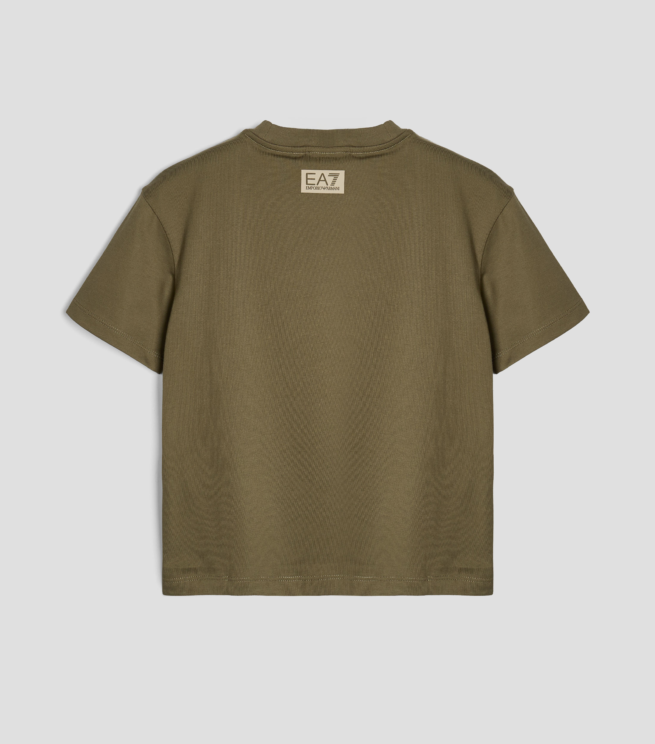 Playera cuello redondo manga corta estampada Niño