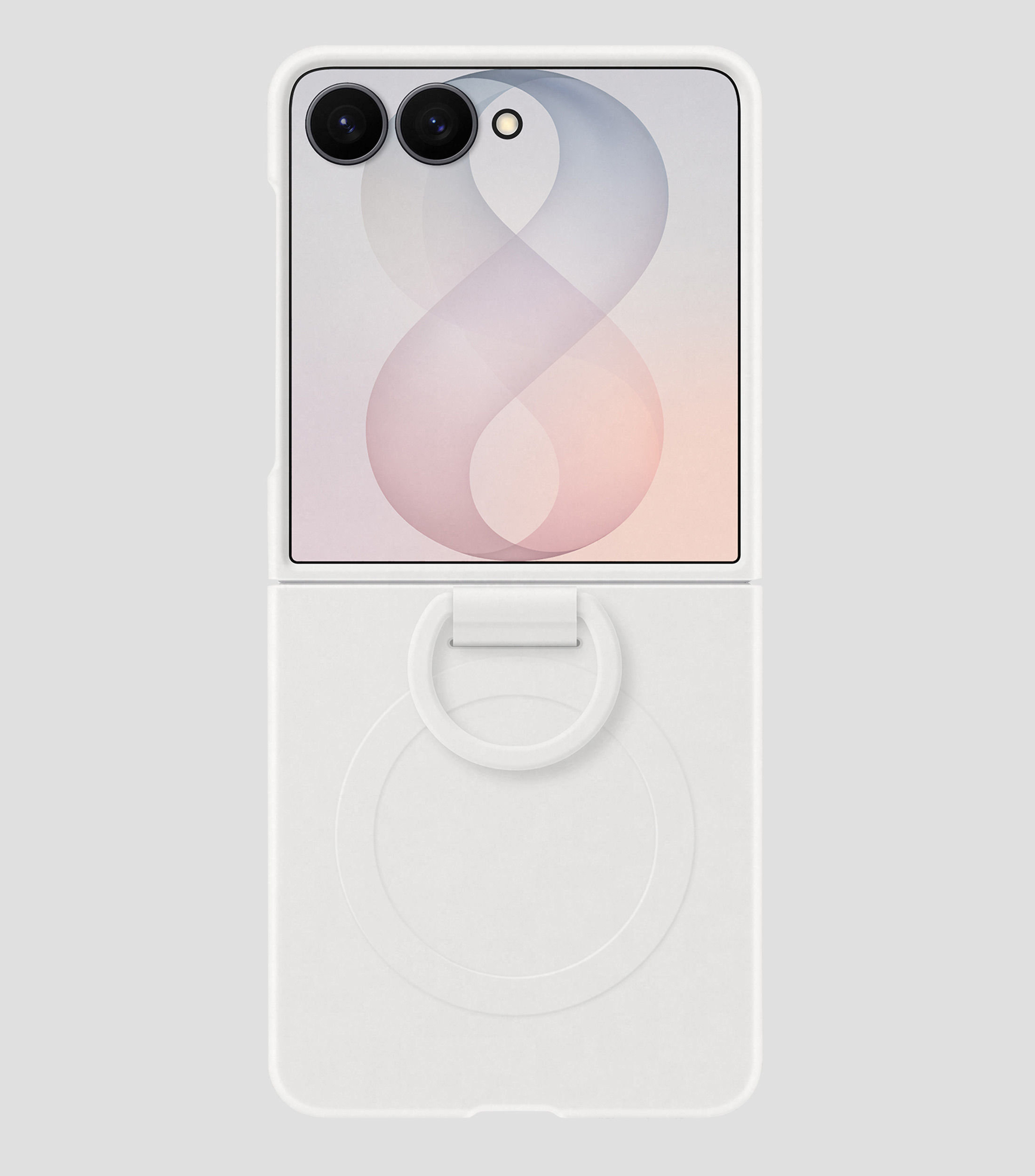 Funda para celular Flip 8 MGT Crema