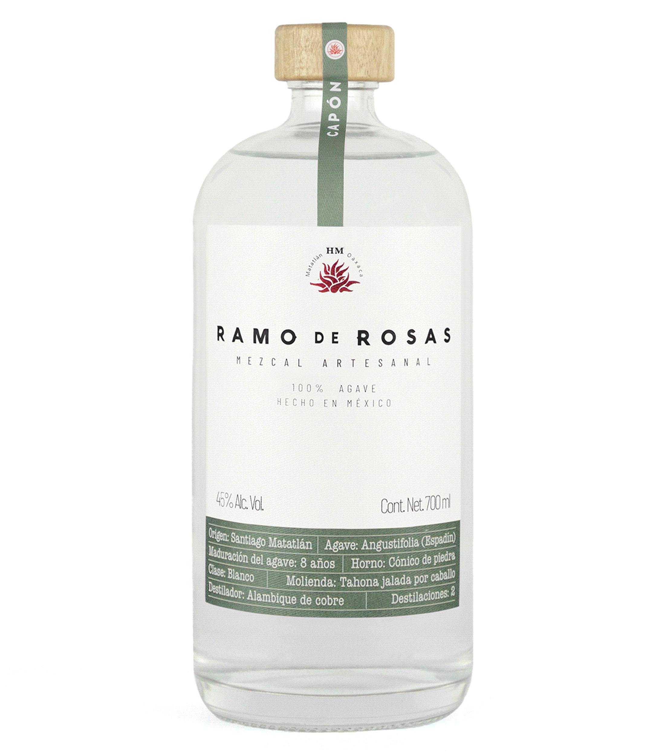 Mezcal Espadin Capon, 700 ml