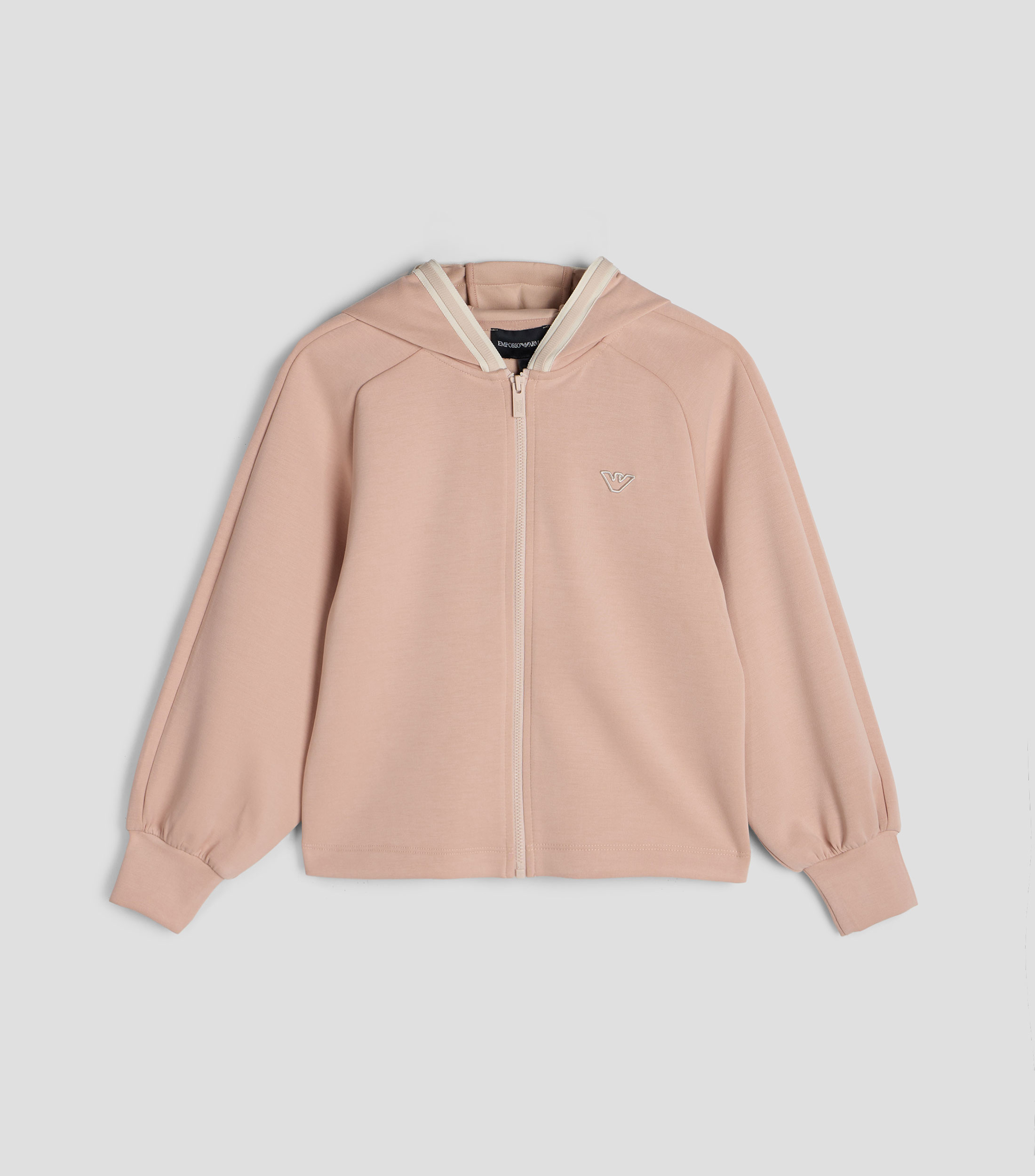 Sudadera con cierre y capucha Niña