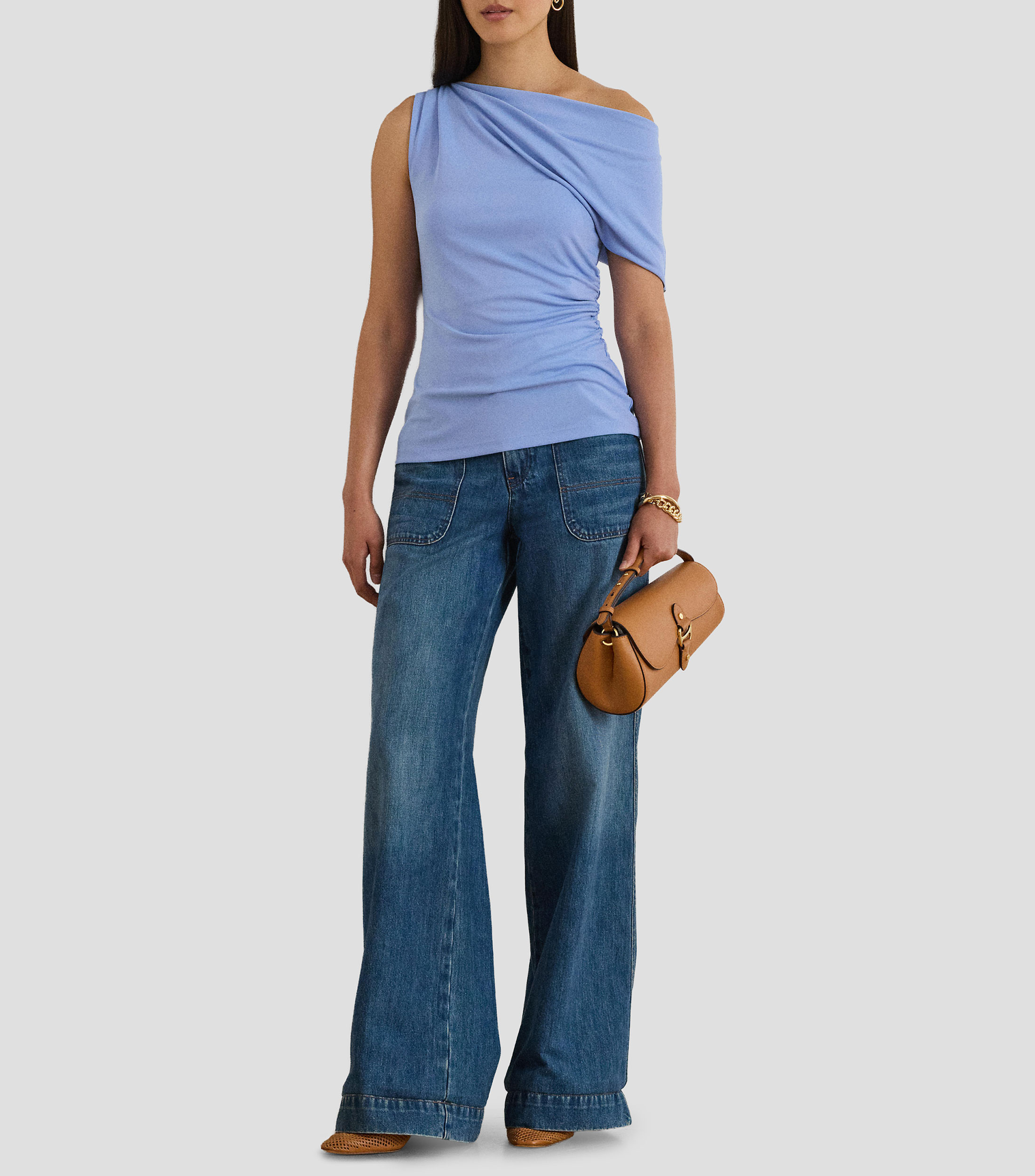 BLUSA CUELLO ASIMETRICO