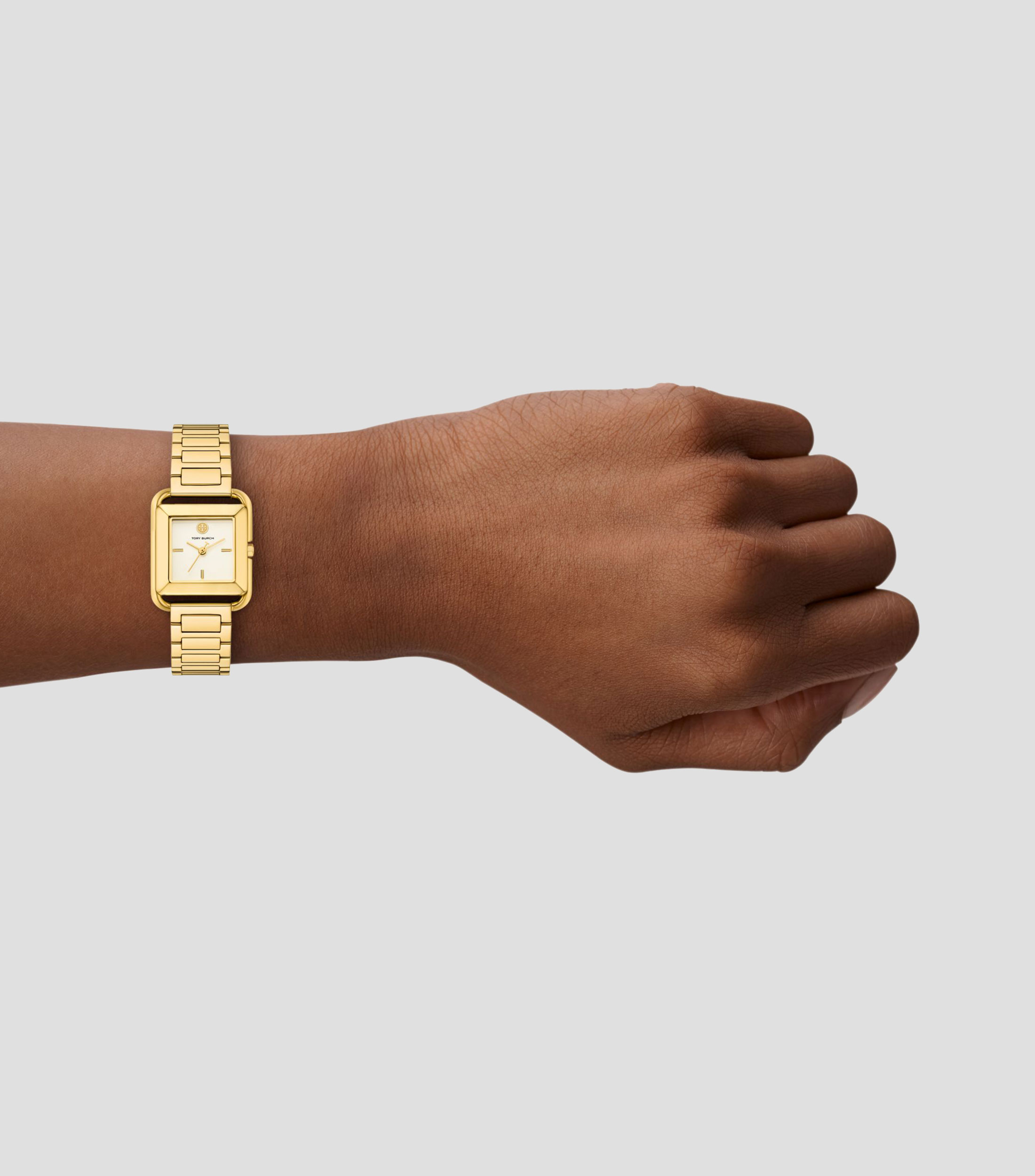 Reloj Thekira Square casual, Dorado