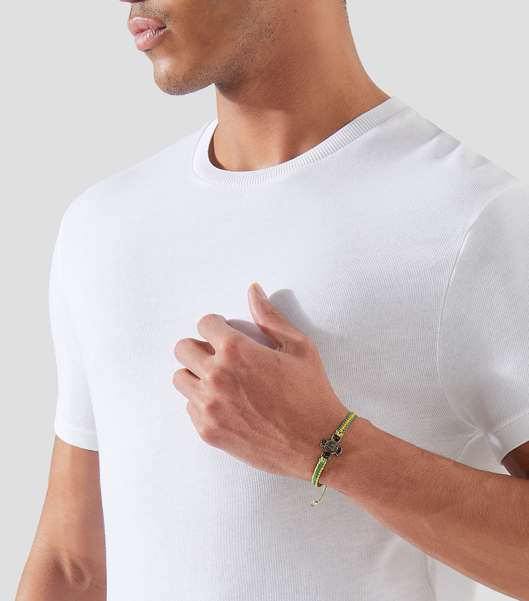 Pulsera con Medalla de San Judas Tadeo Hombre
