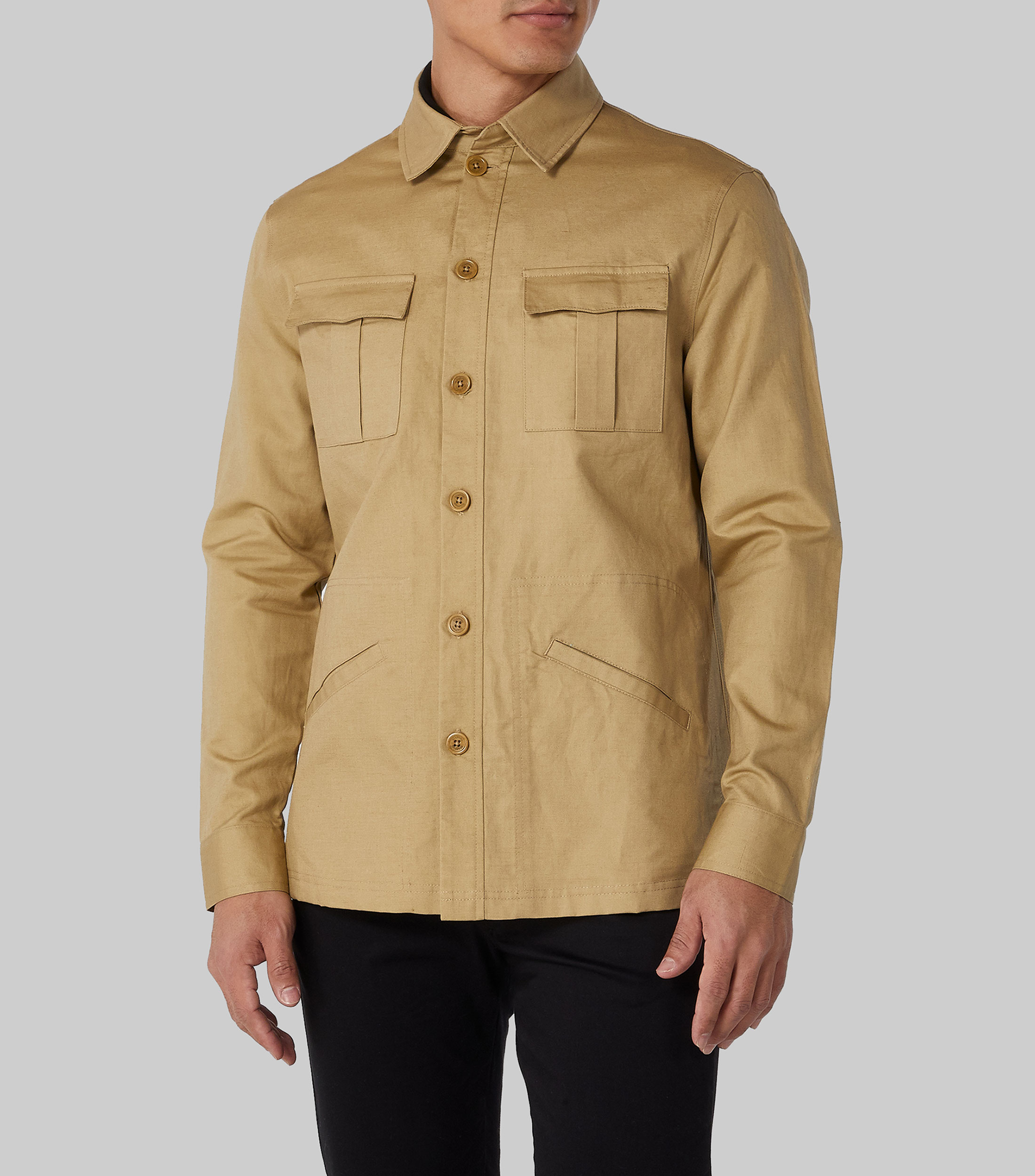 Scappino Sobrecamisa Manga Larga Hombre El Palacio de Hierro