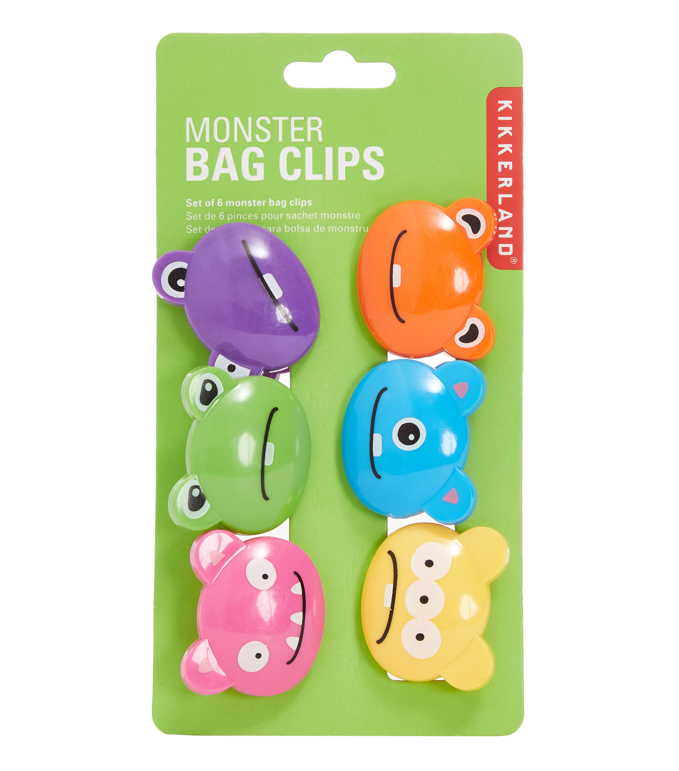Set 6 clips para cerrar bolsas