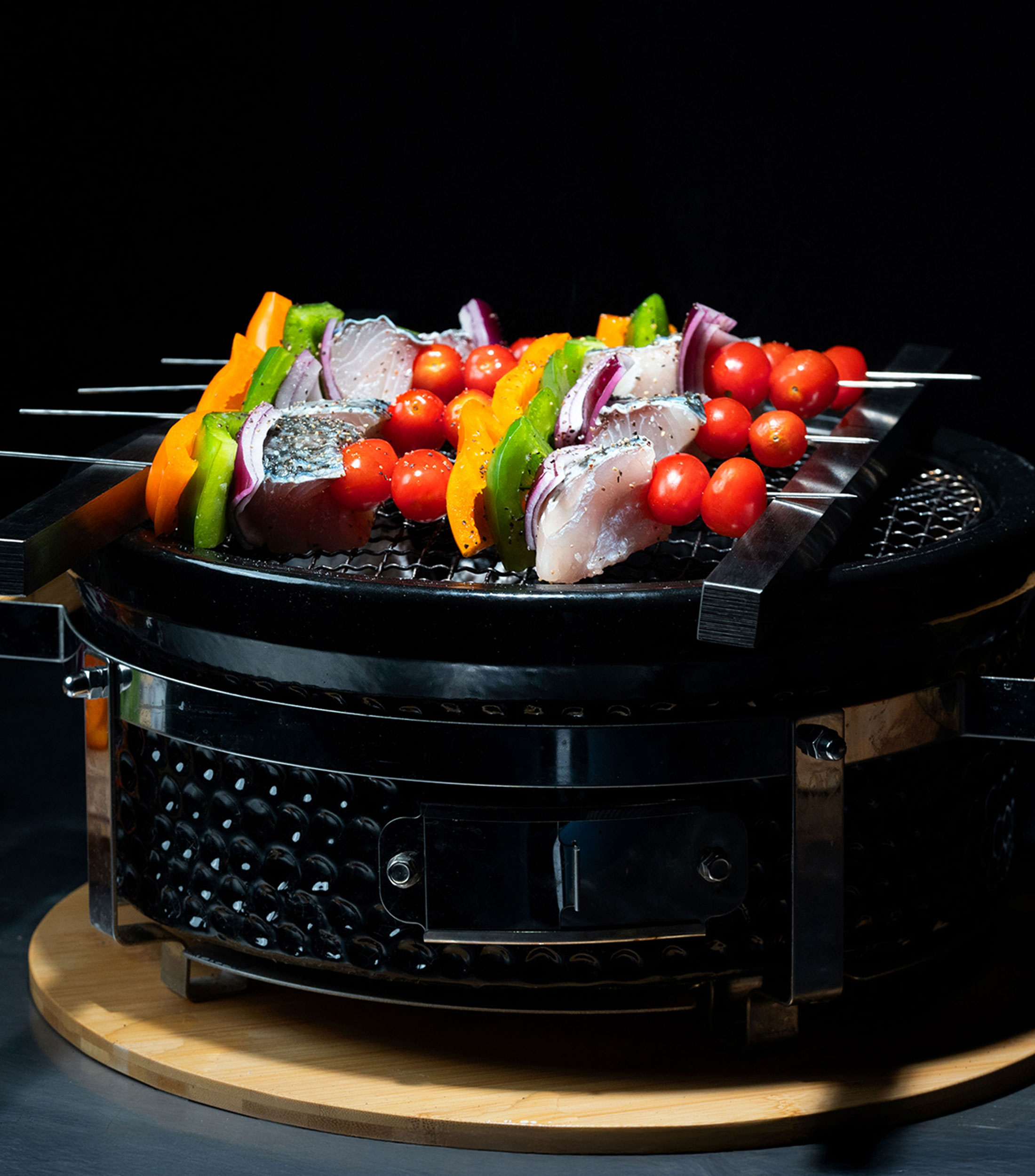 Barras para asador Yakitori en acero inoxidable