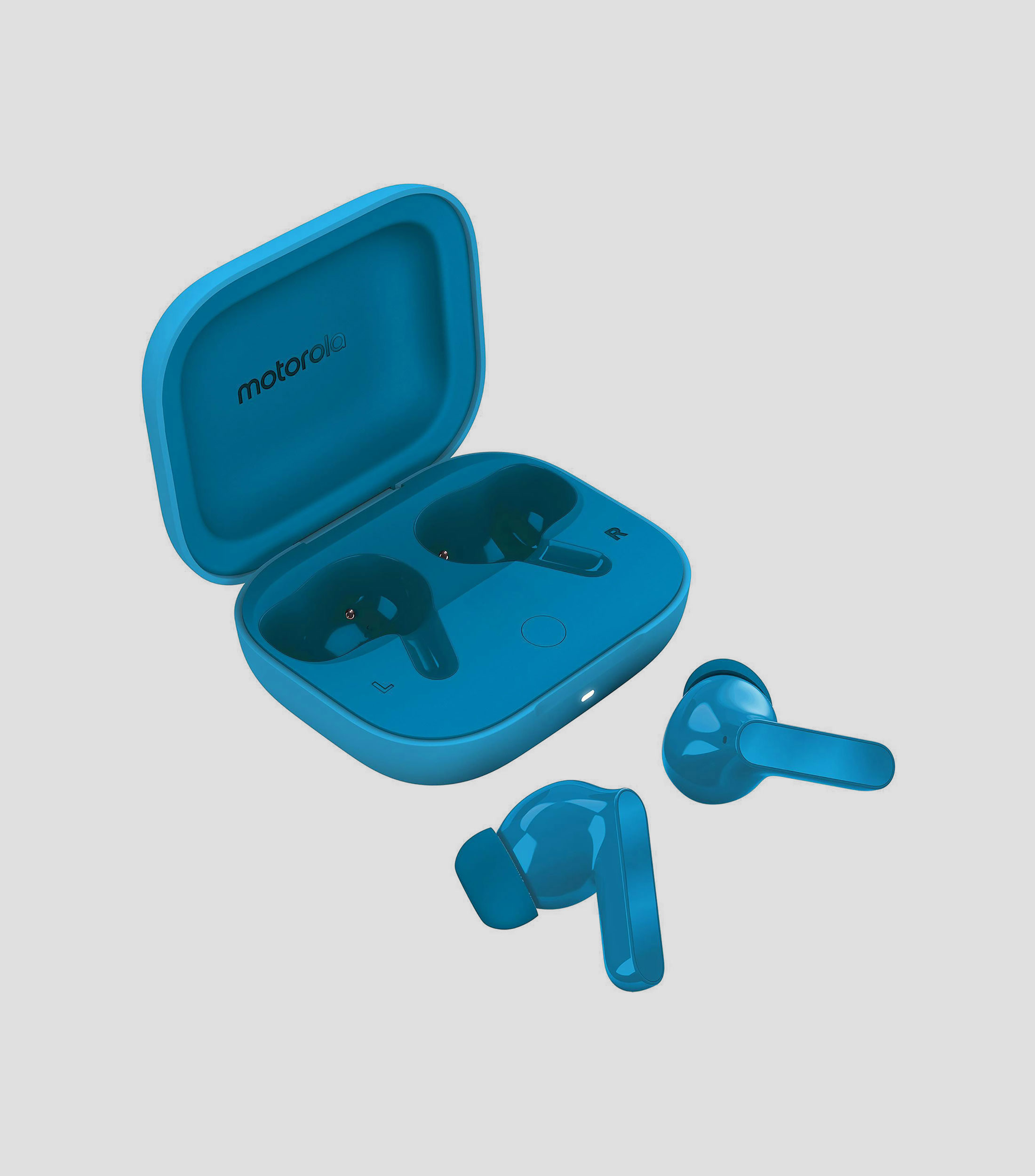 Audífonos inalámbricos bluetooth Moto buds bass azul