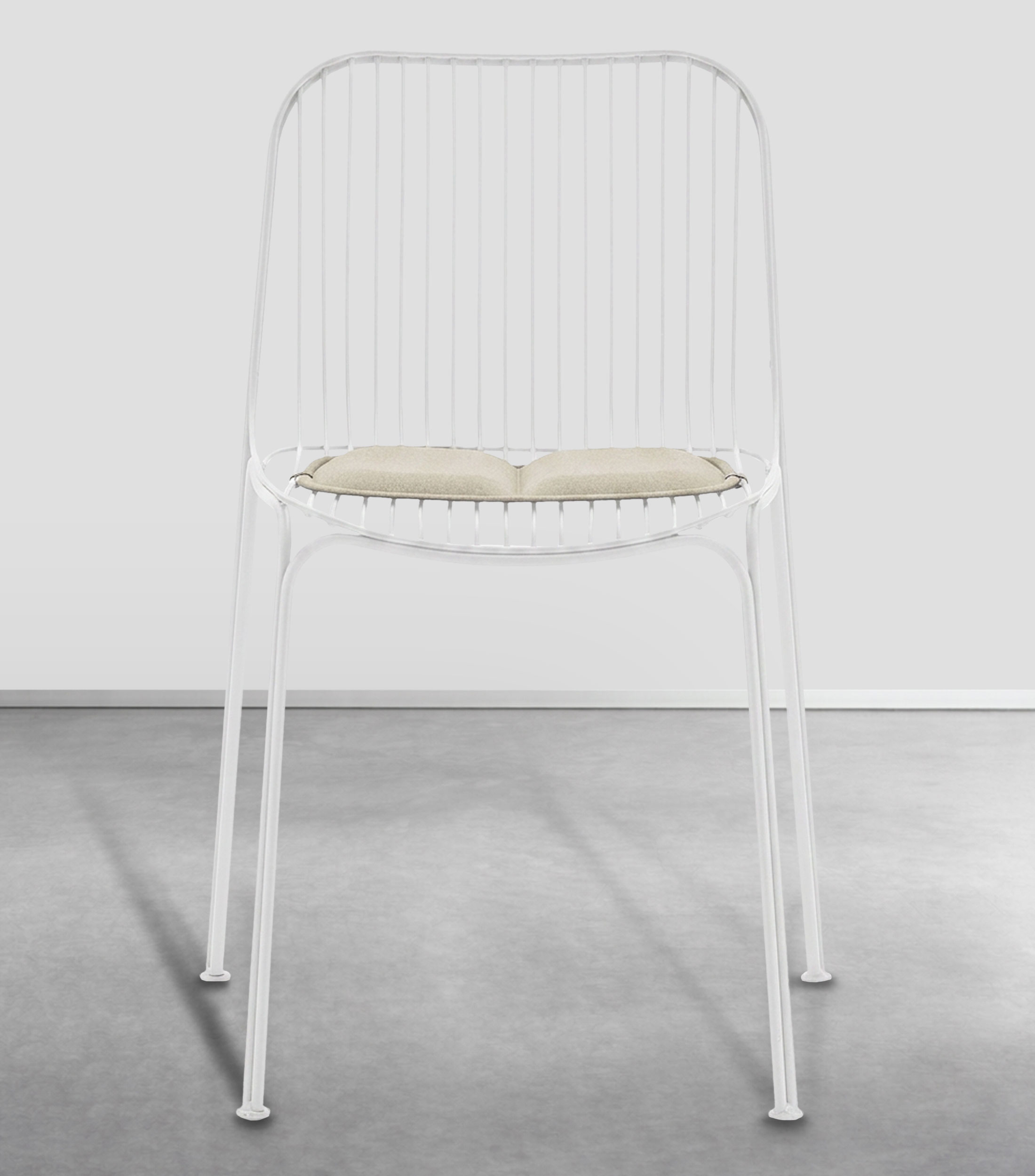 Silla Hiray en policarbonato blanca