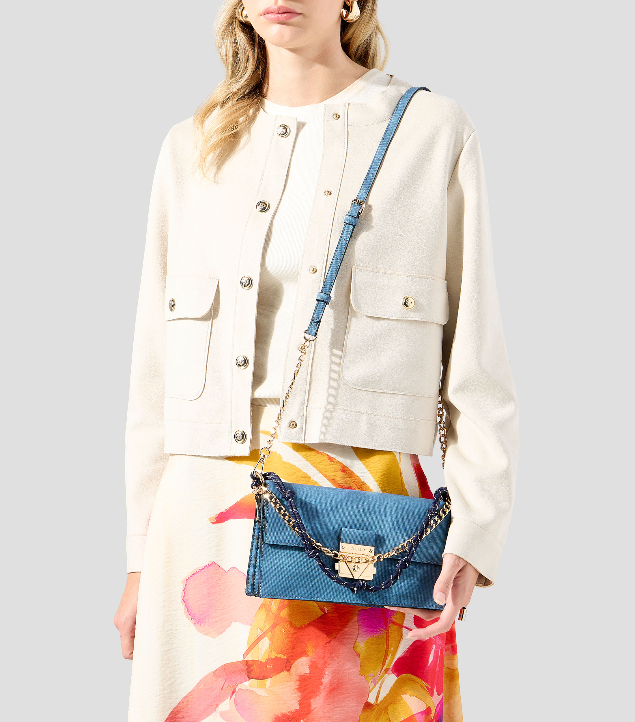 Bolsa crossbody lisa Mujer
