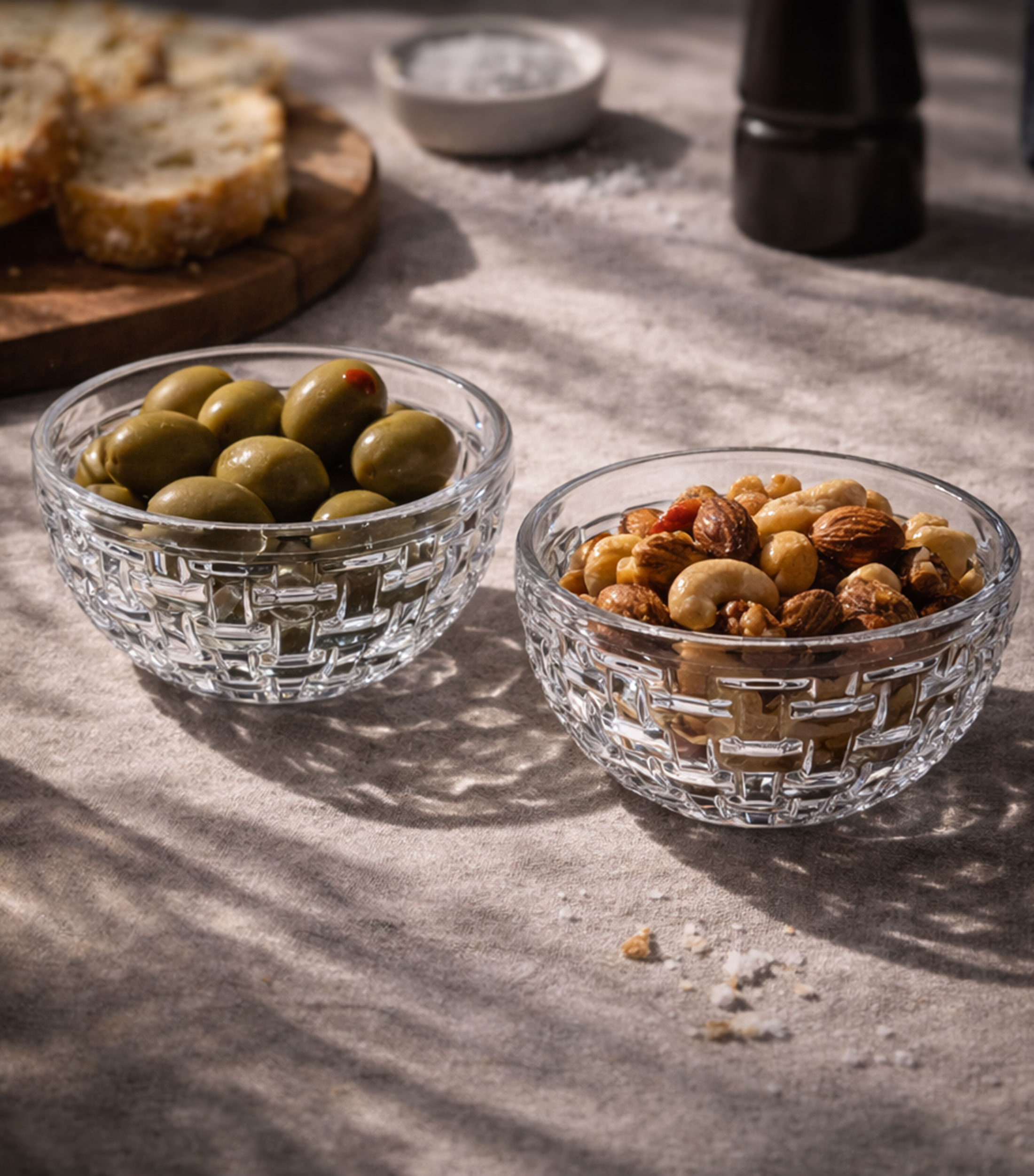Set de 2 Bowls en vidrio