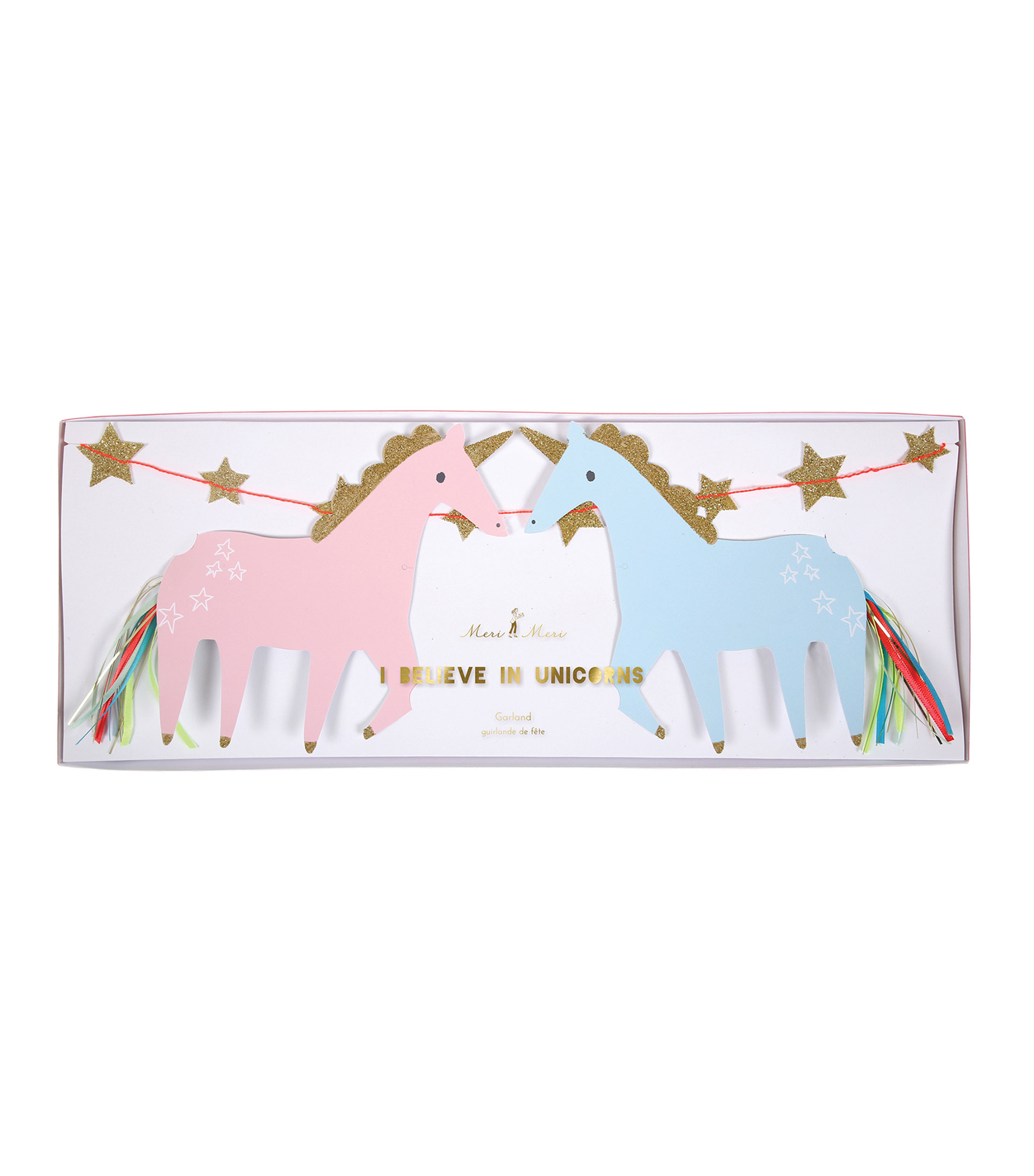 Set de Cumpleaños I Believe In Unicorns Garland