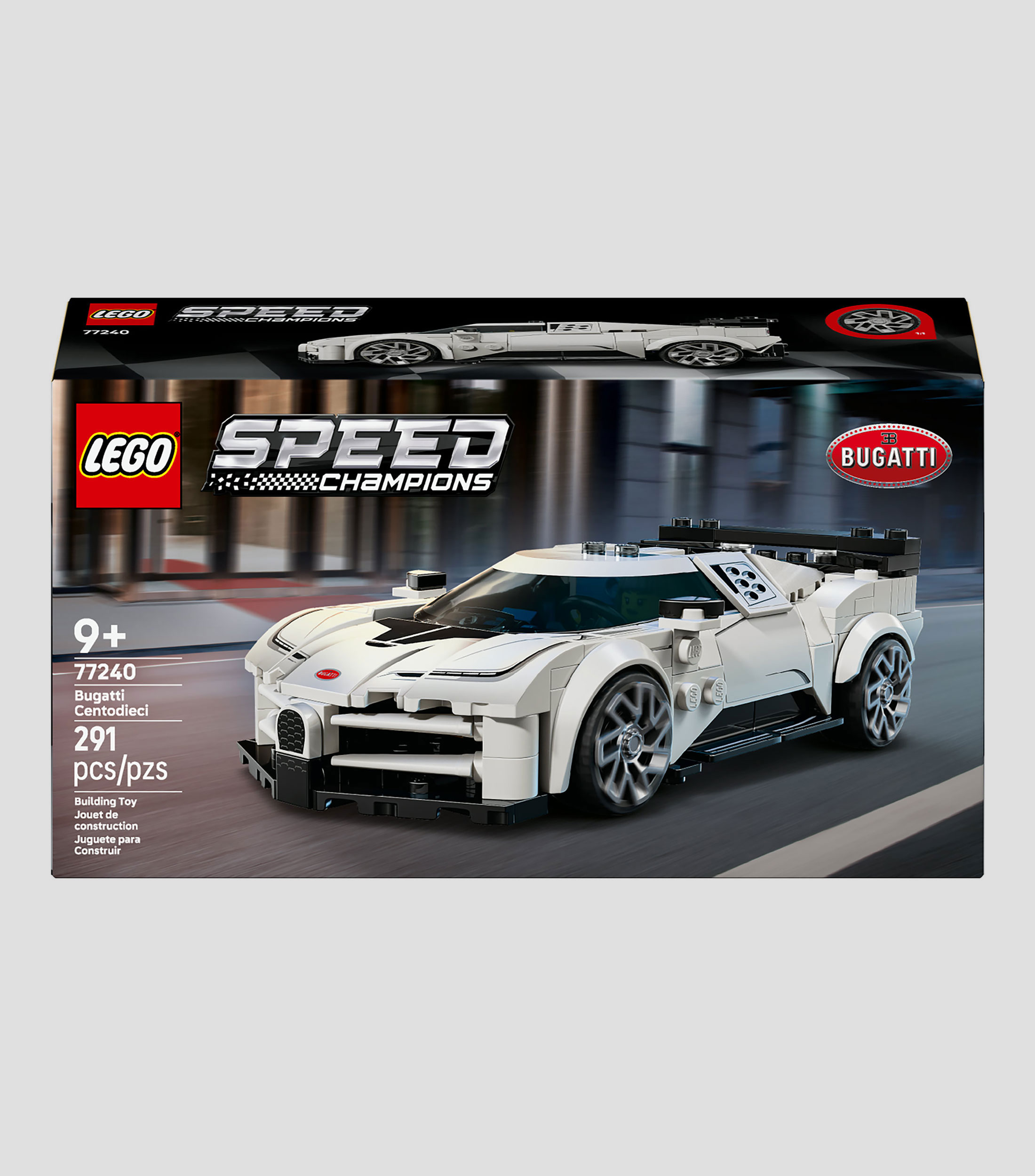 Lego Speed Champions Hiperauto Deportivo Bugatti Centodieci 77240