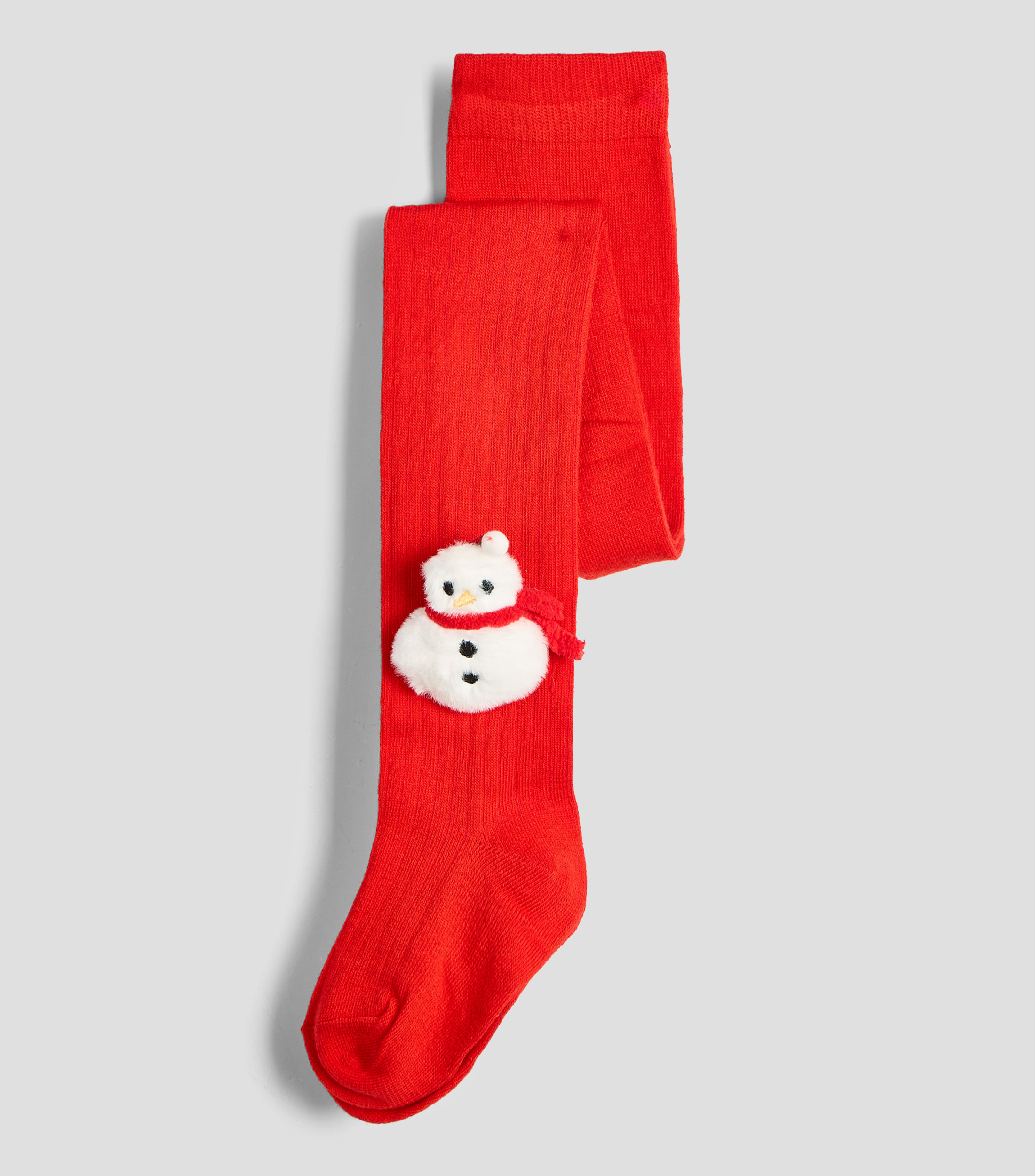 Malla con muñeco de nieve Niña